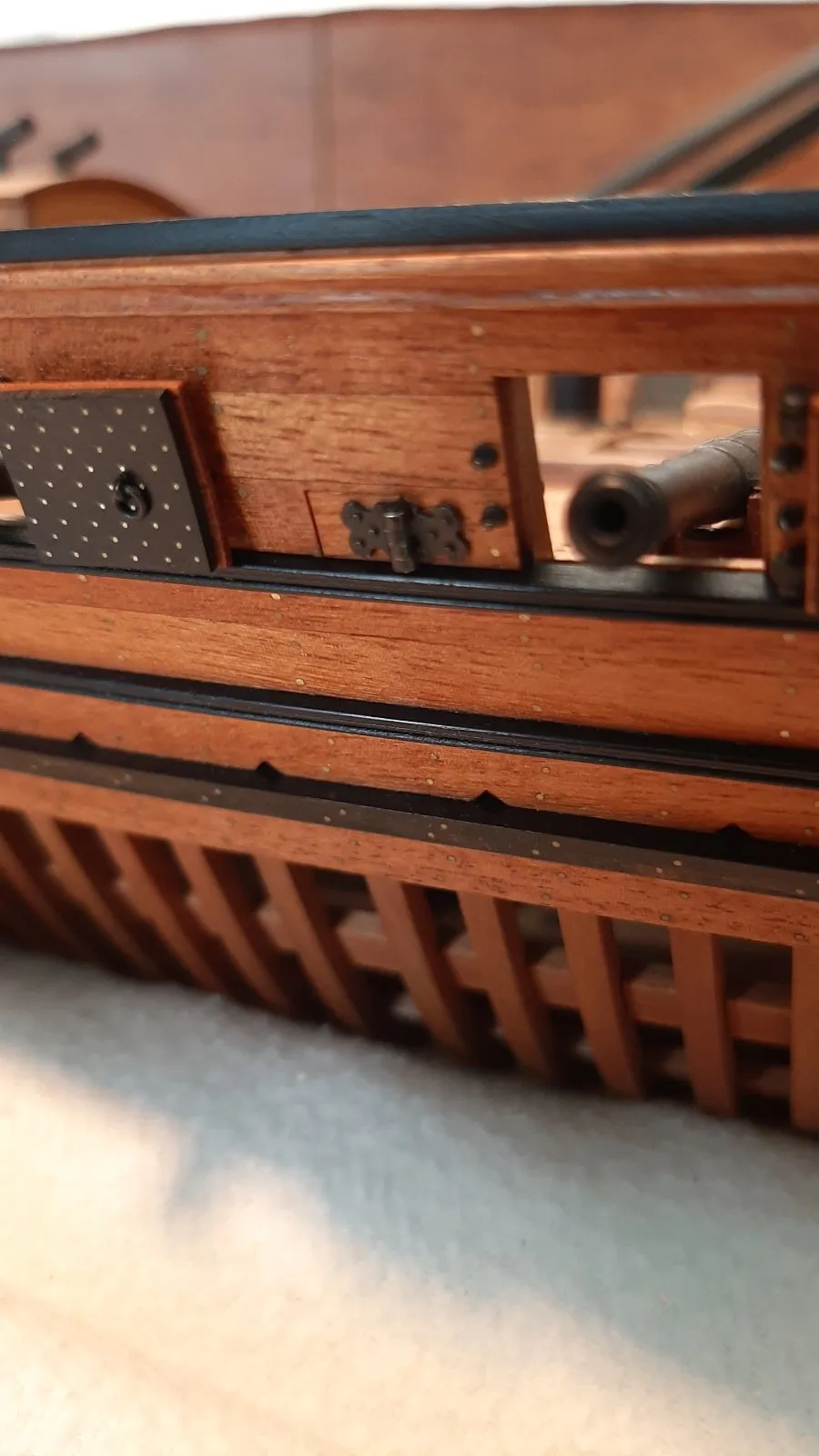 Модель корабля Французская шебека «'Le Requin» - Верфь на Столе