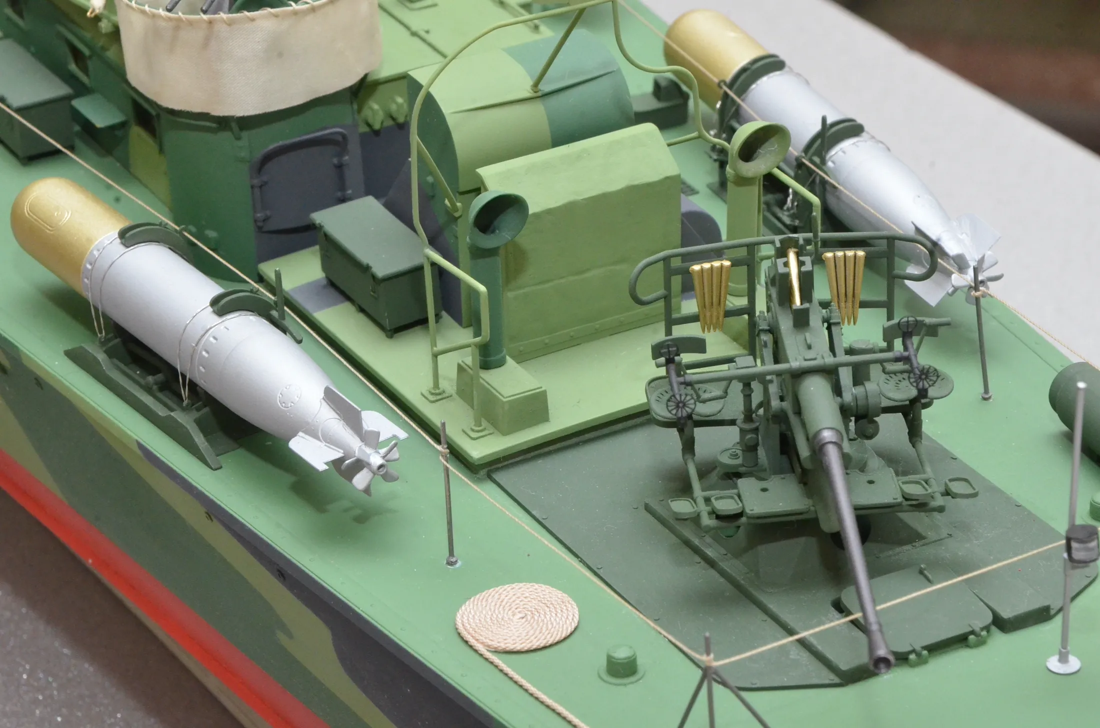 Модель корабля Elco 80 Torpedo Boat PT-596  - Верфь на Столе
