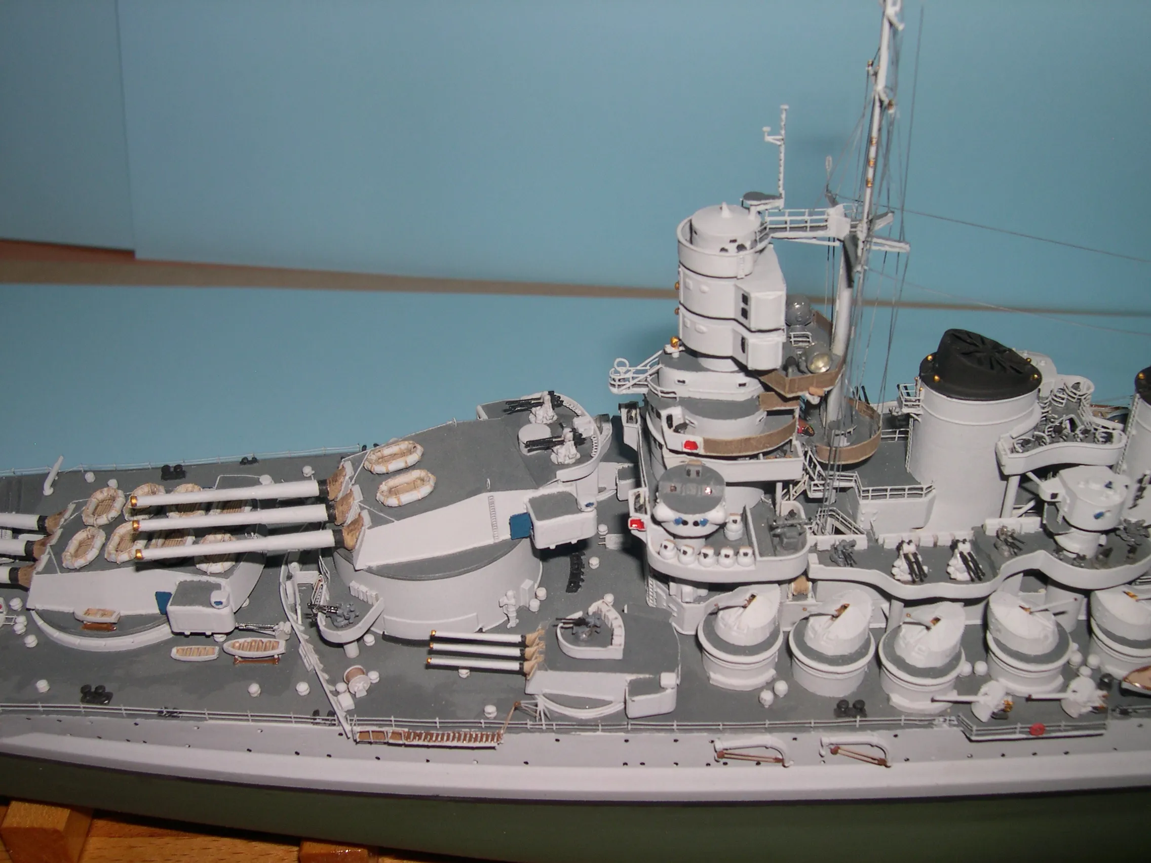 Модель корабля линкор R.N. Roma - Верфь на Столе