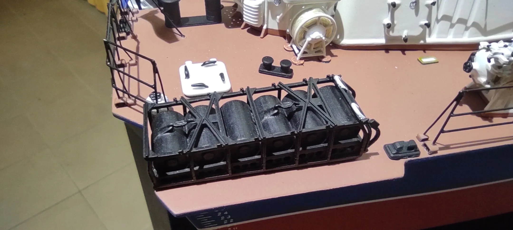 Модель корабля ПСКР - 801 - Верфь на Столе