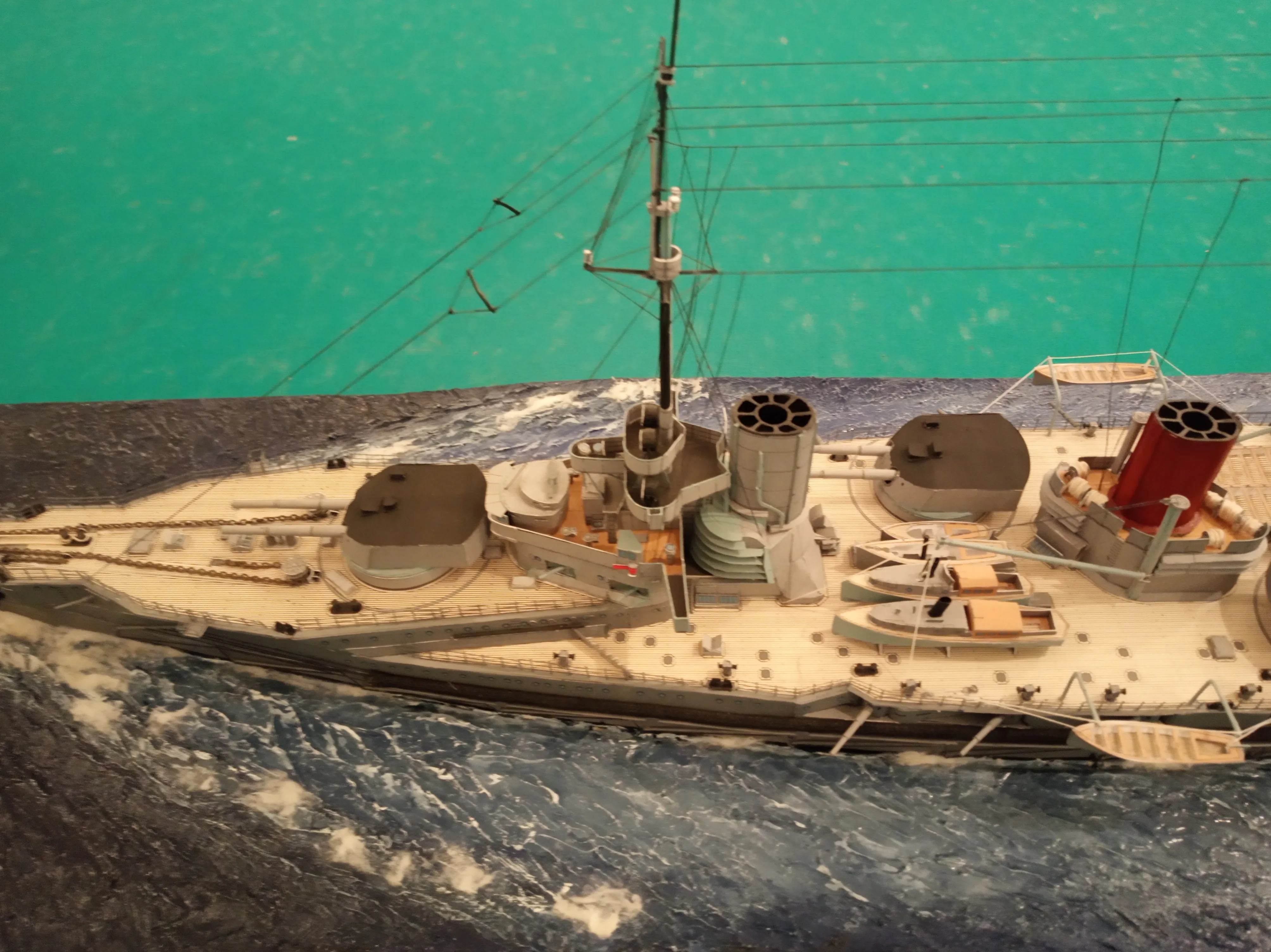 Модель корабля Линейный крейсер Фон дер Танн - Верфь на Столе