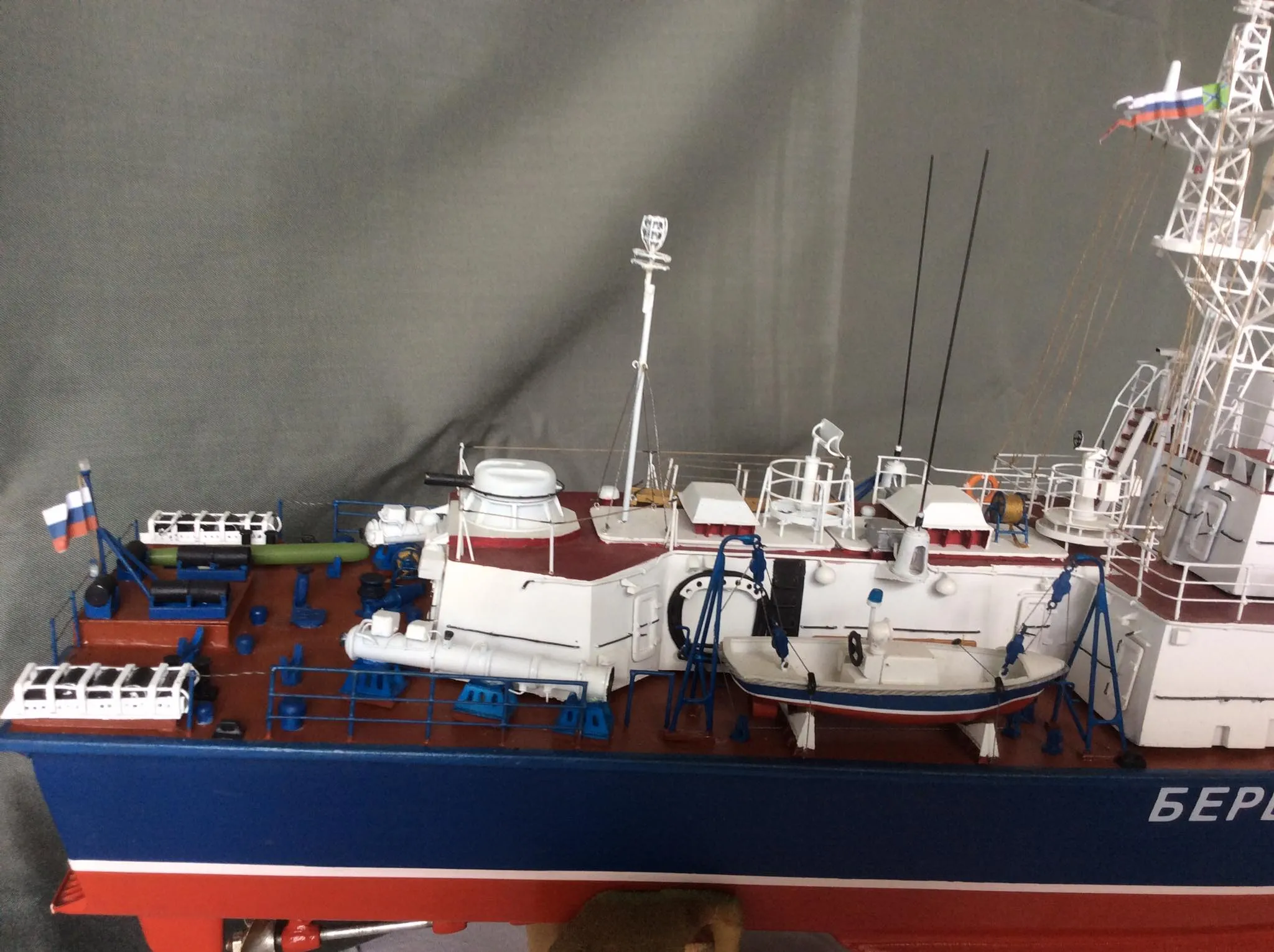 Модель корабля Пограничный сторожевой корабль проекта 10410 «Светляк»  - Верфь на Столе