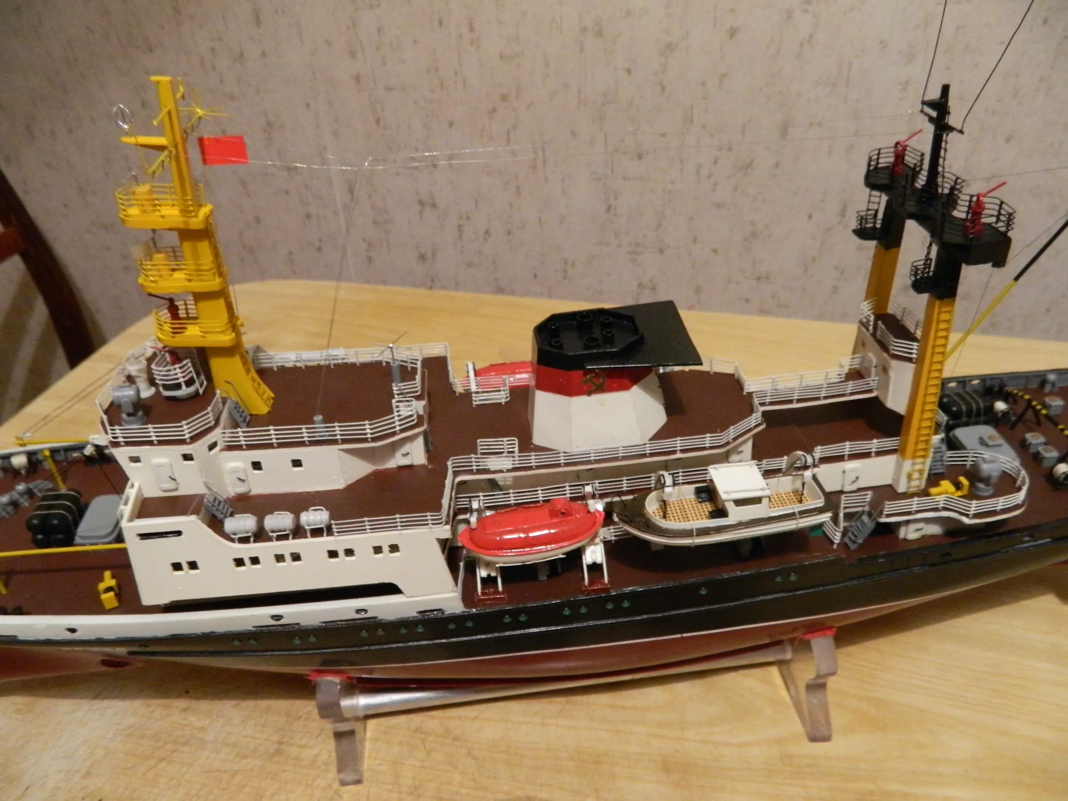 Модель корабля Буксир спасатель «Ягуар» - Верфь на Столе