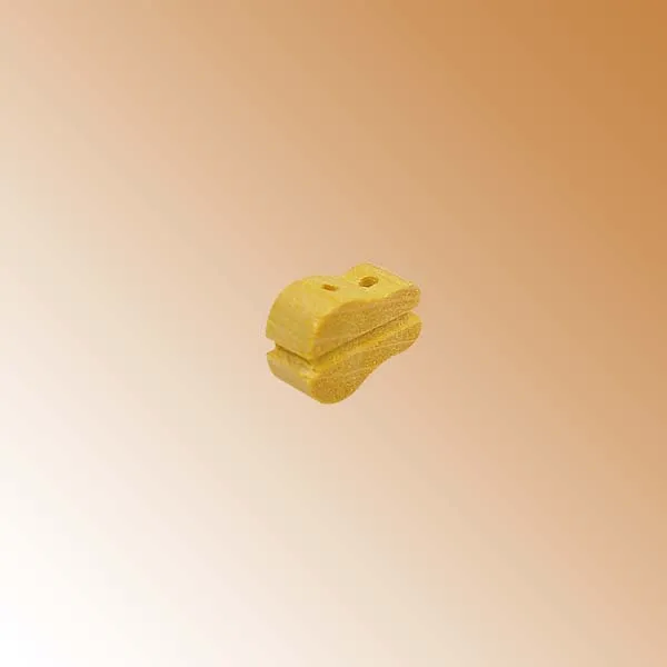 Комель-блок, одношкивный, самшит, 12 мм, 4 шт