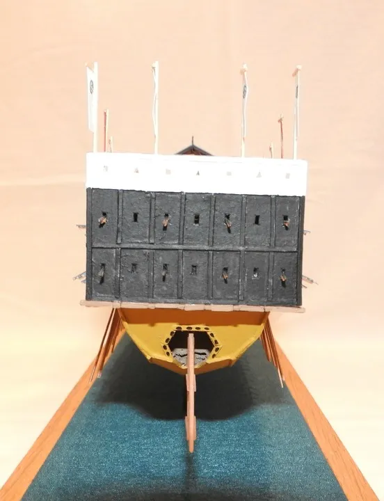 Модель корабля О'Атакебуне - Верфь на Столе