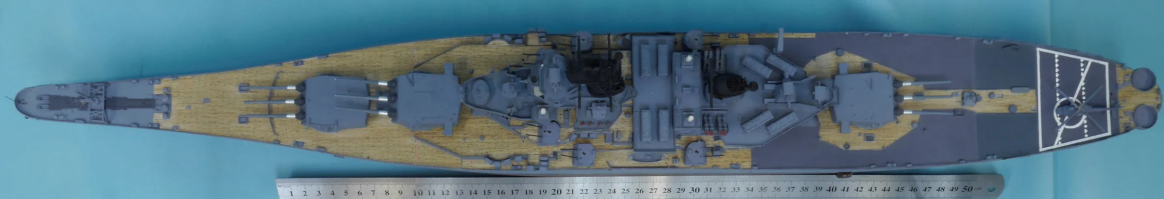 Модель корабля Линкор «Нью-Джерси» - Верфь на Столе