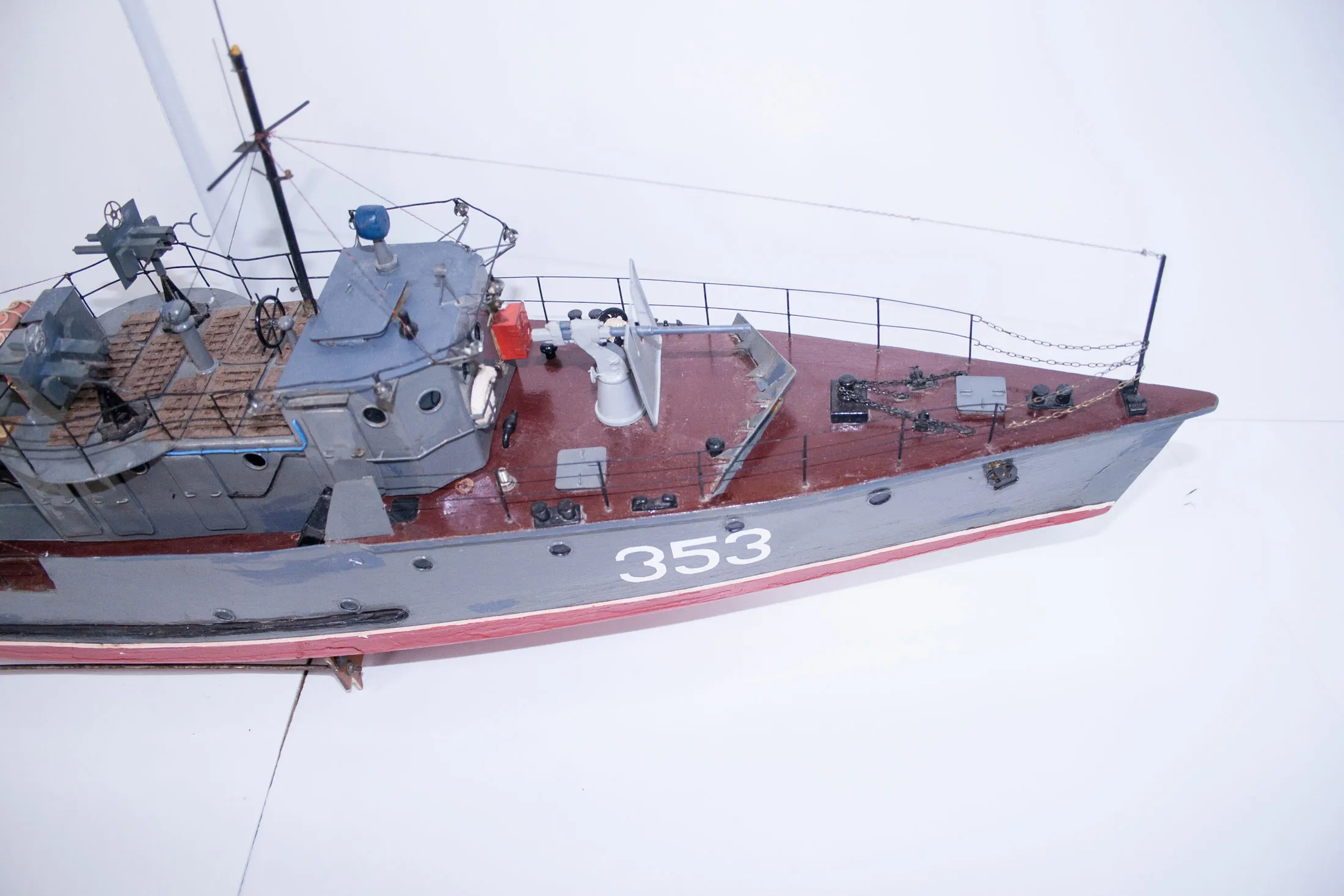 Модель корабля Морской катер-тральщик - Верфь на Столе