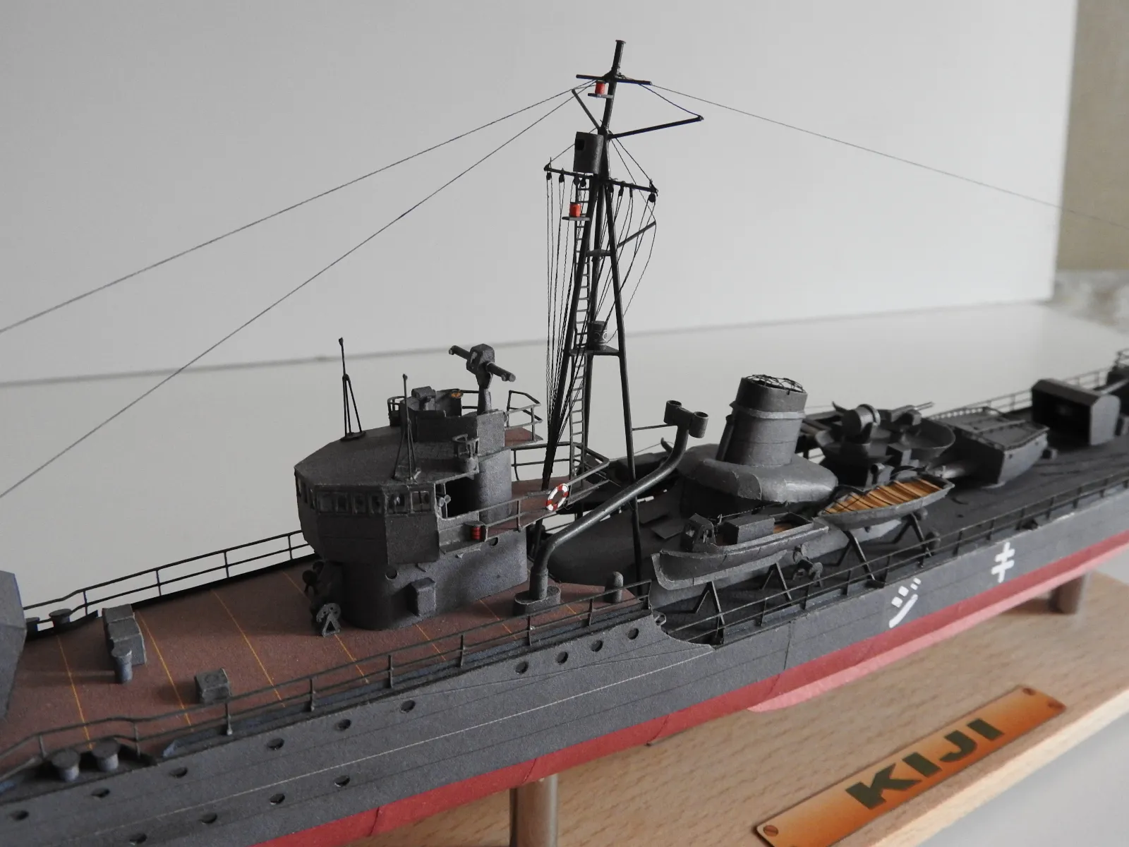 Модель корабля Миноносец "Кидзи" - Верфь на Столе