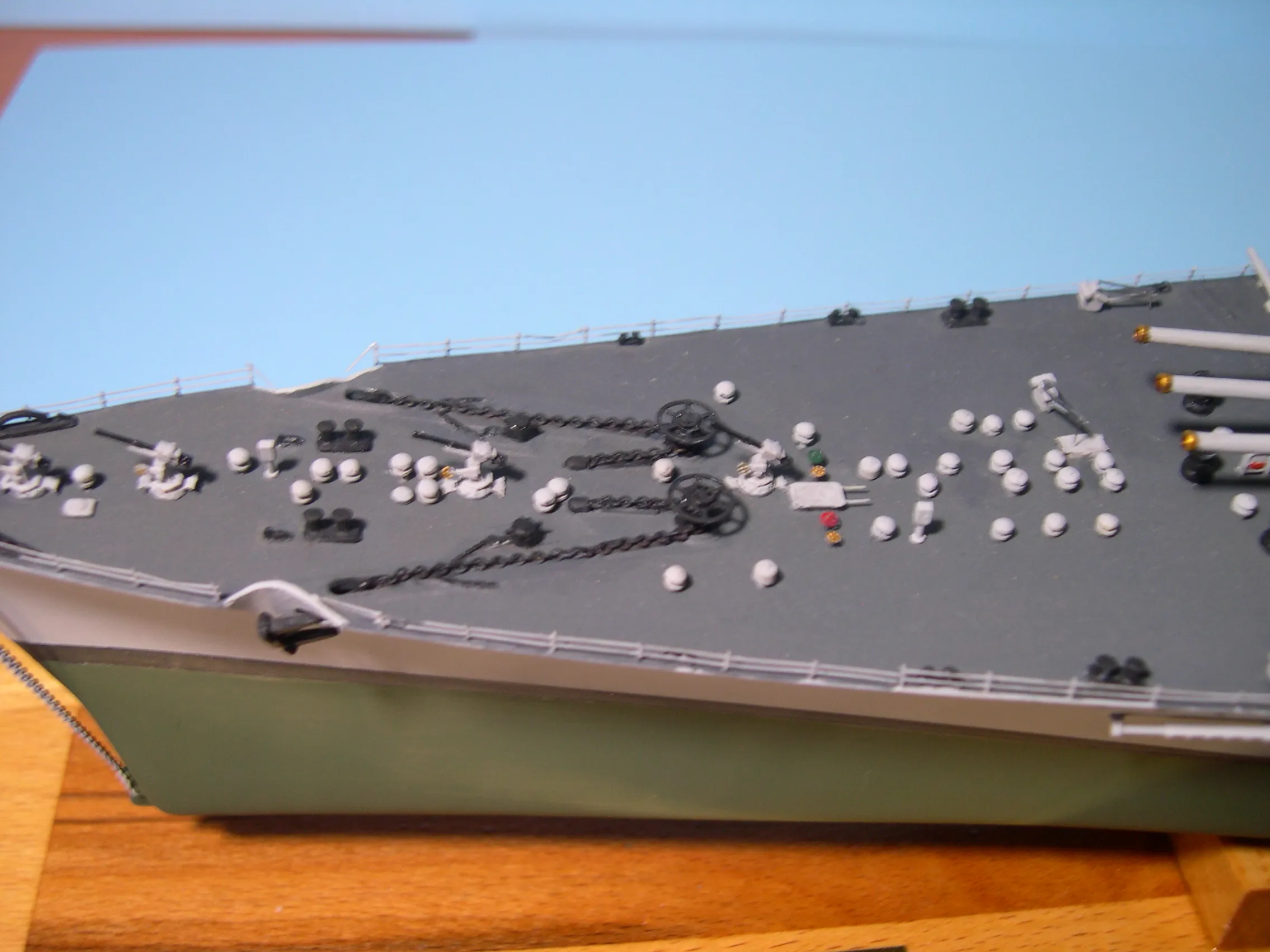 Модель корабля линкор R.N. Roma - Верфь на Столе