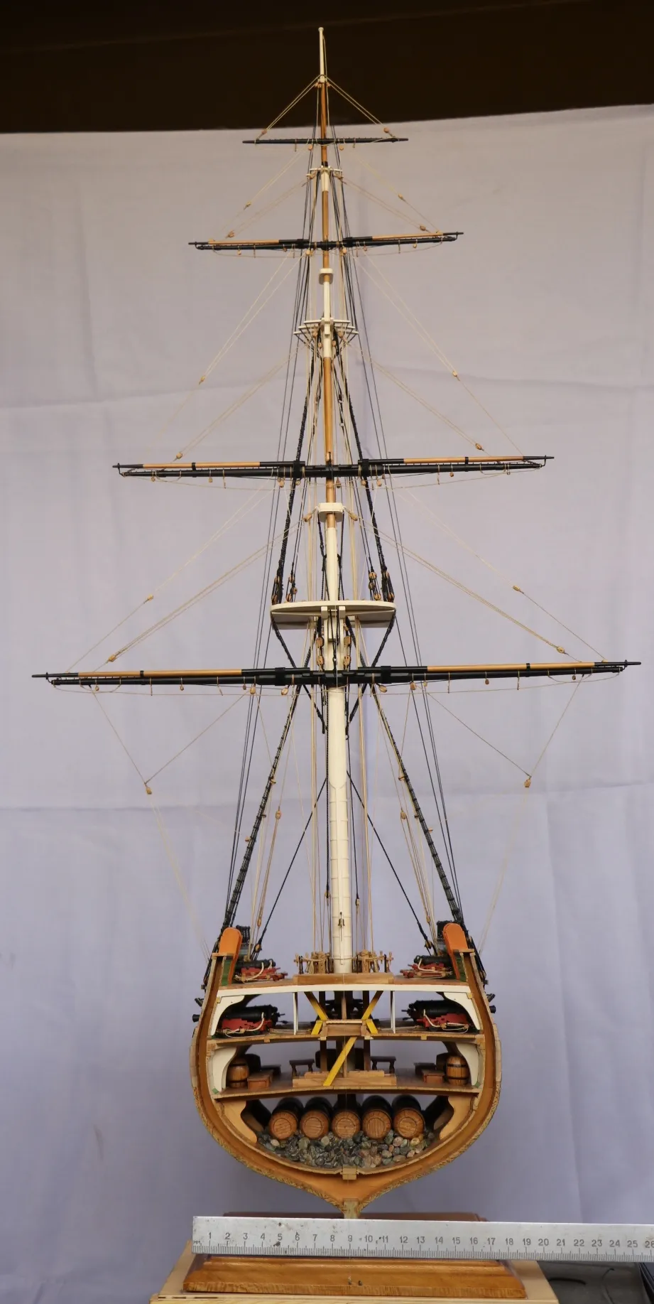 Модель корабля Фрегат "Конституция" - Верфь на Столе