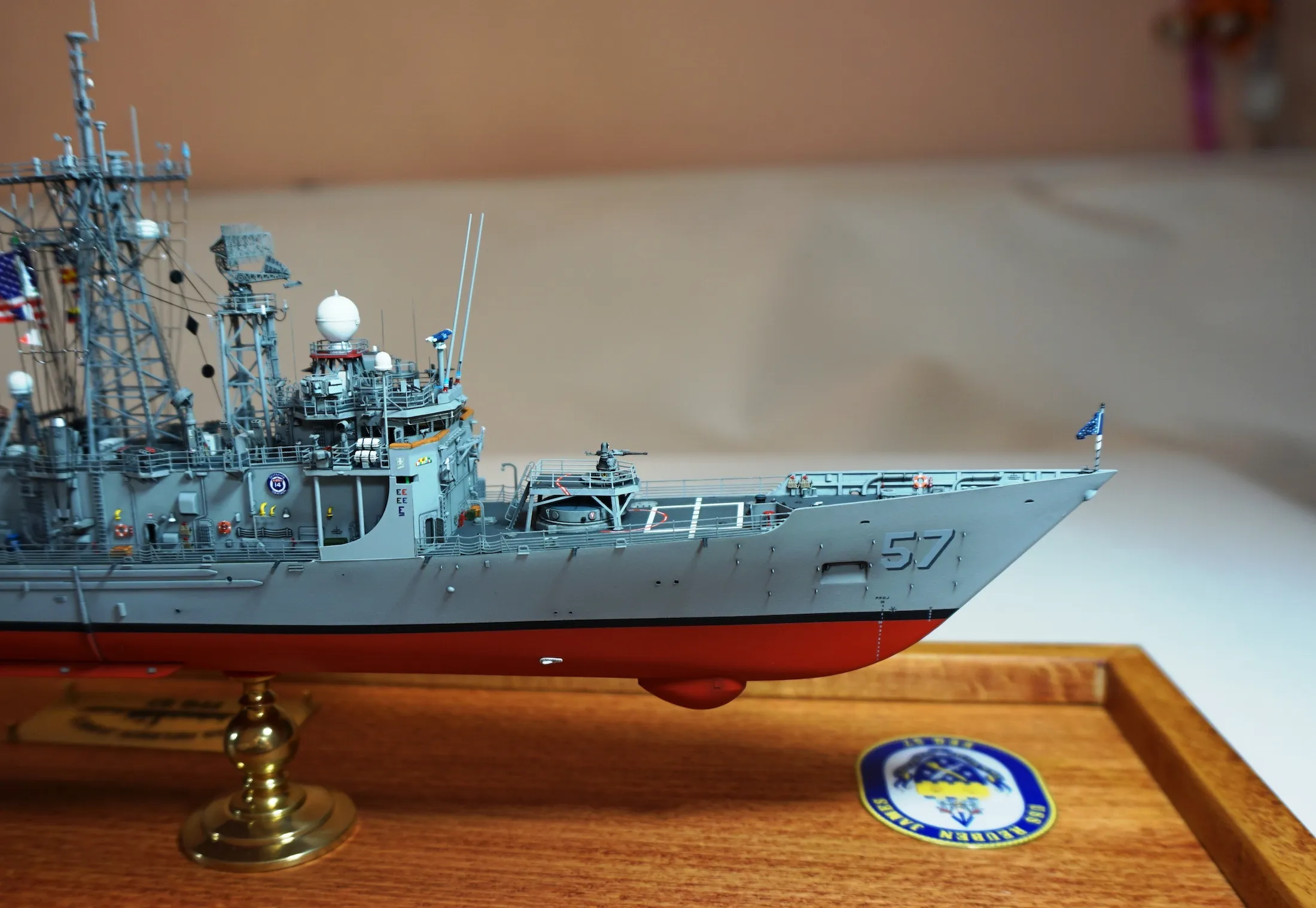 Модель корабля Фрегат Reuben James (FFG-57) - Верфь на Столе
