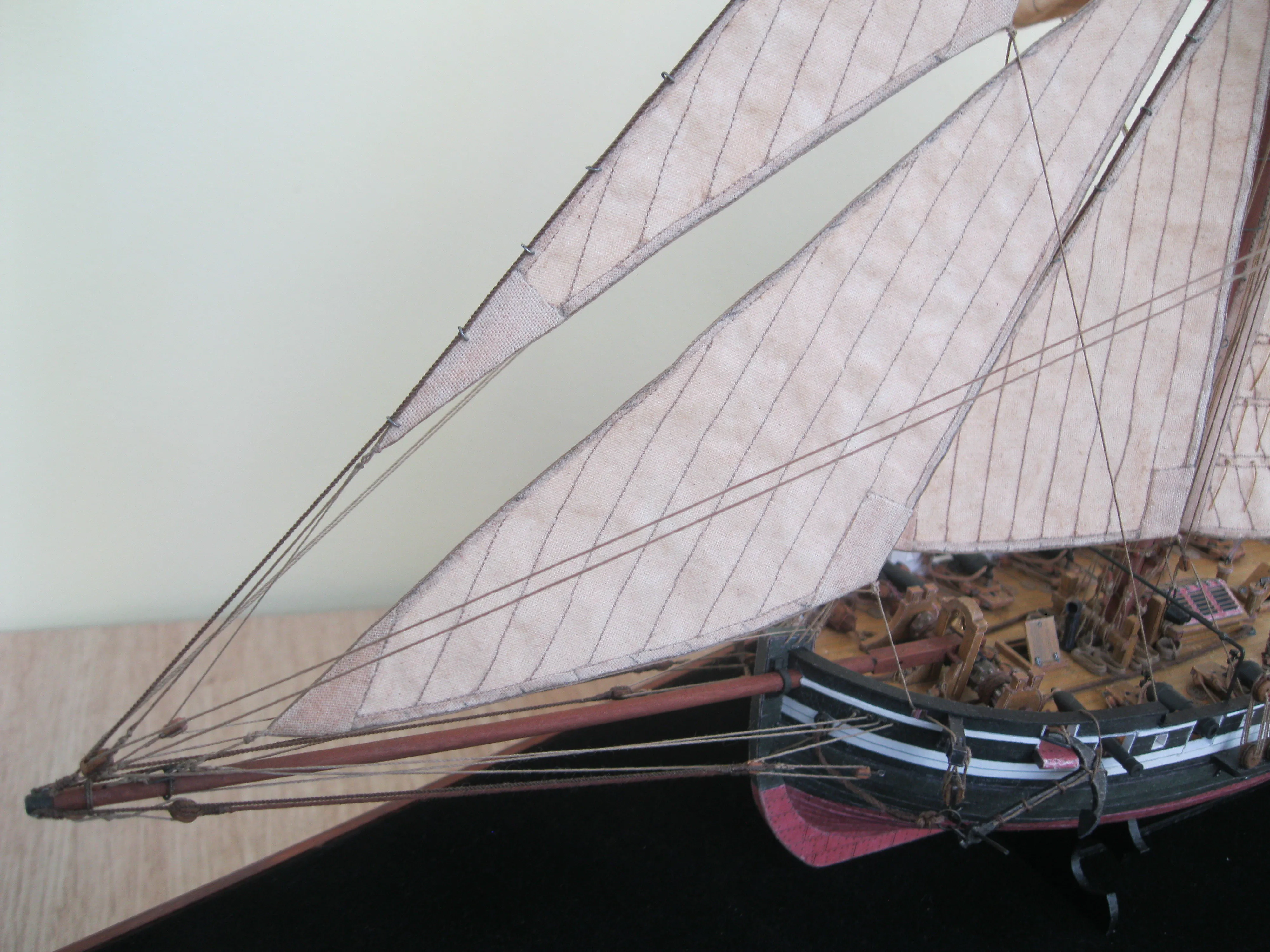 Модель корабля Тендер „Поспешный” - Верфь на Столе