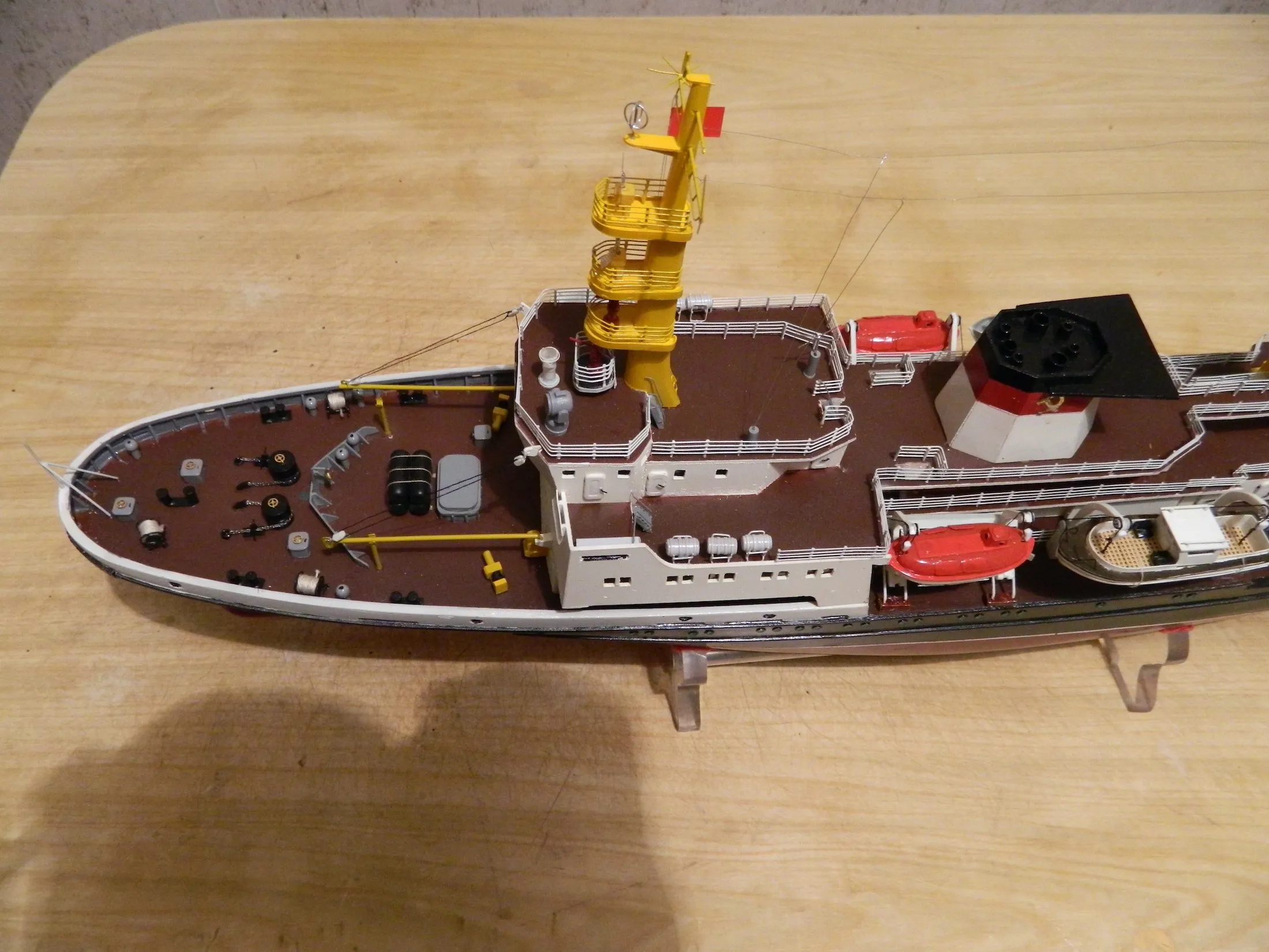 Модель корабля Буксир спасатель «Ягуар» - Верфь на Столе