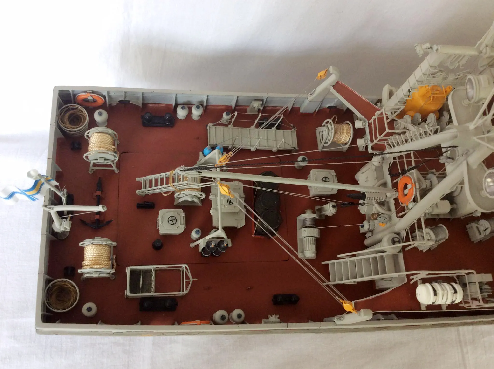 Модель корабля Водолазный бот проекта 535 типа "Краб"  - Верфь на Столе