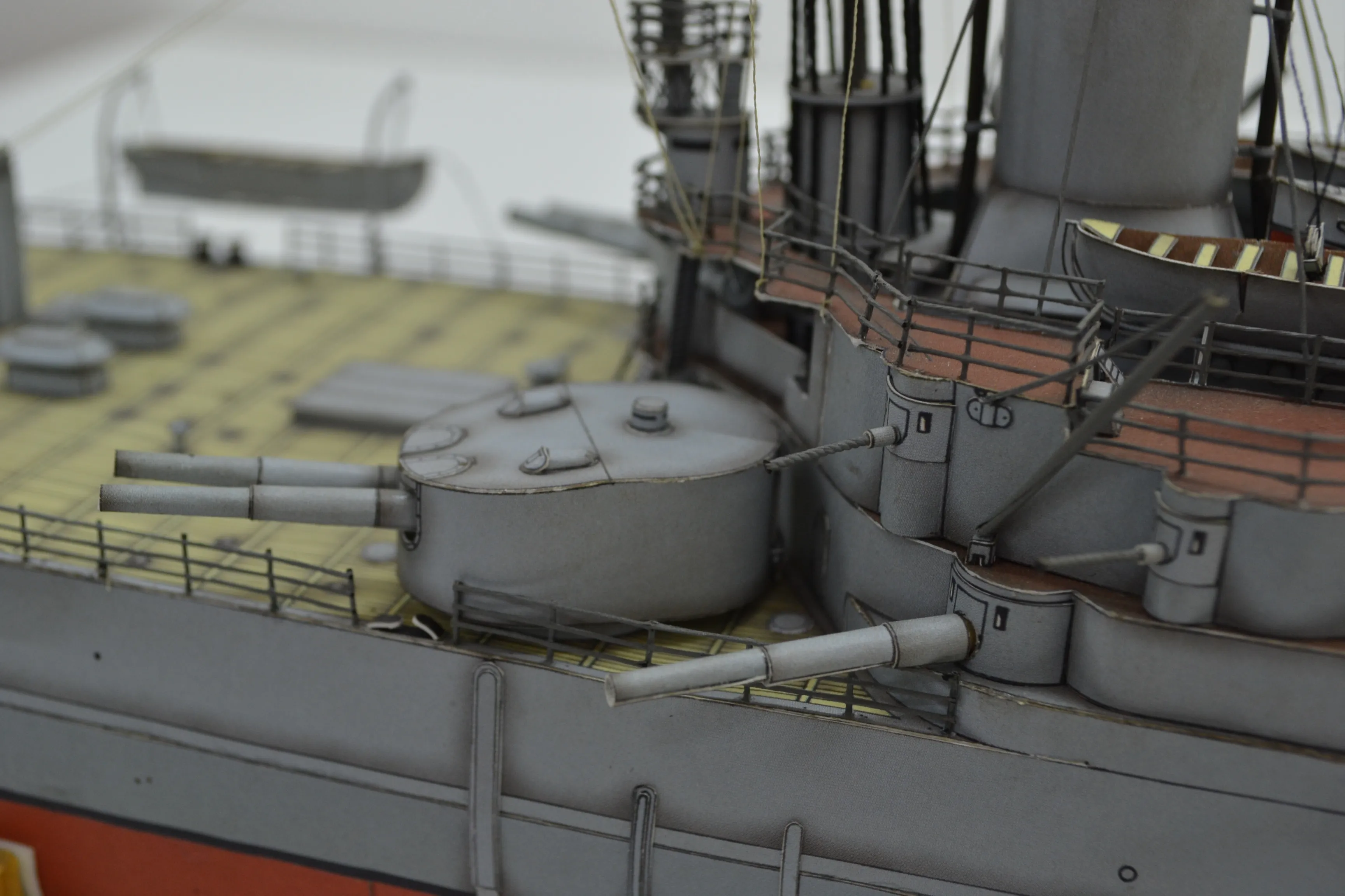 Модель корабля Броненосец «Андрей Первозванный» - Верфь на Столе