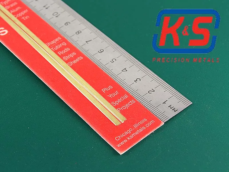 Полоска латунная 3,2х0,4 мм, 1 шт