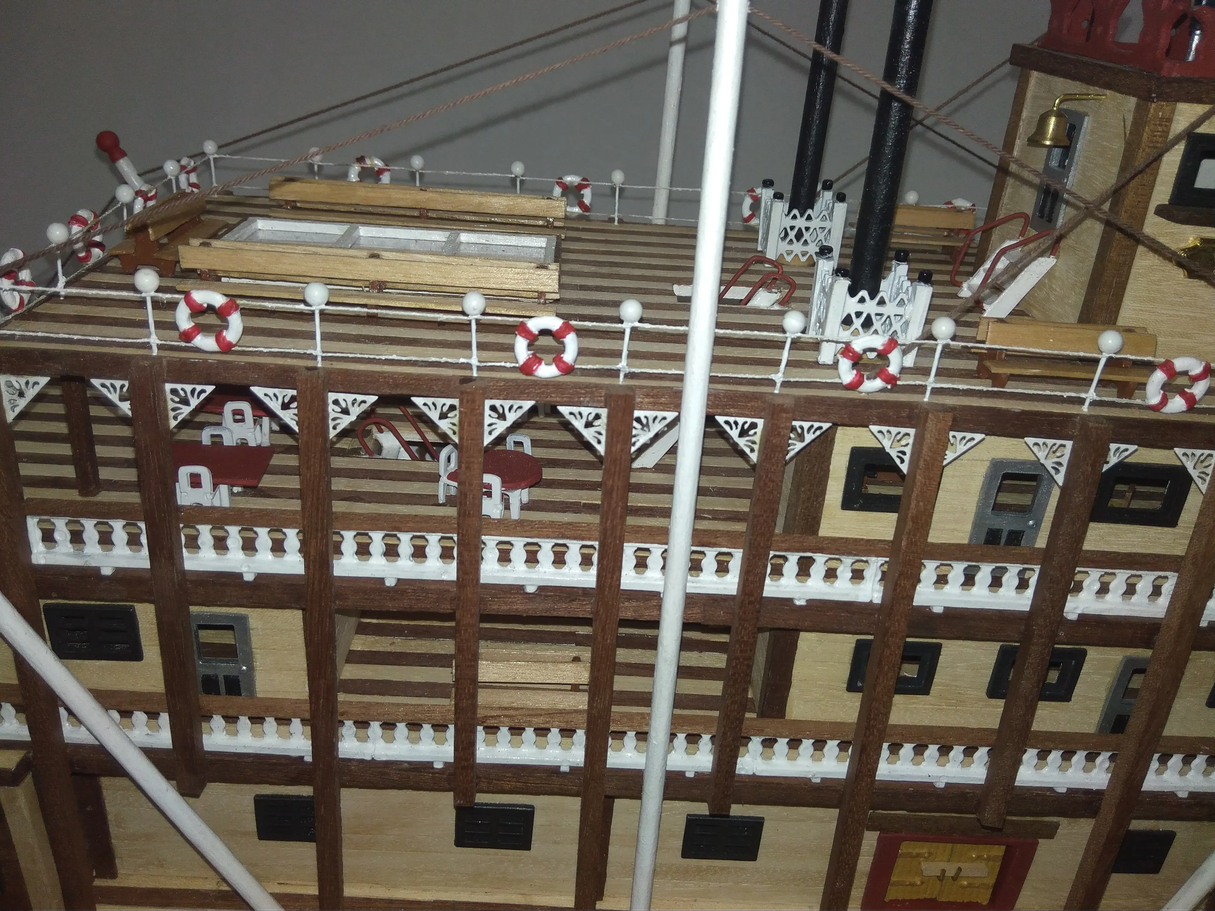 Модель корабля Колесный пароход "MISSISSIPPI" - Верфь на Столе