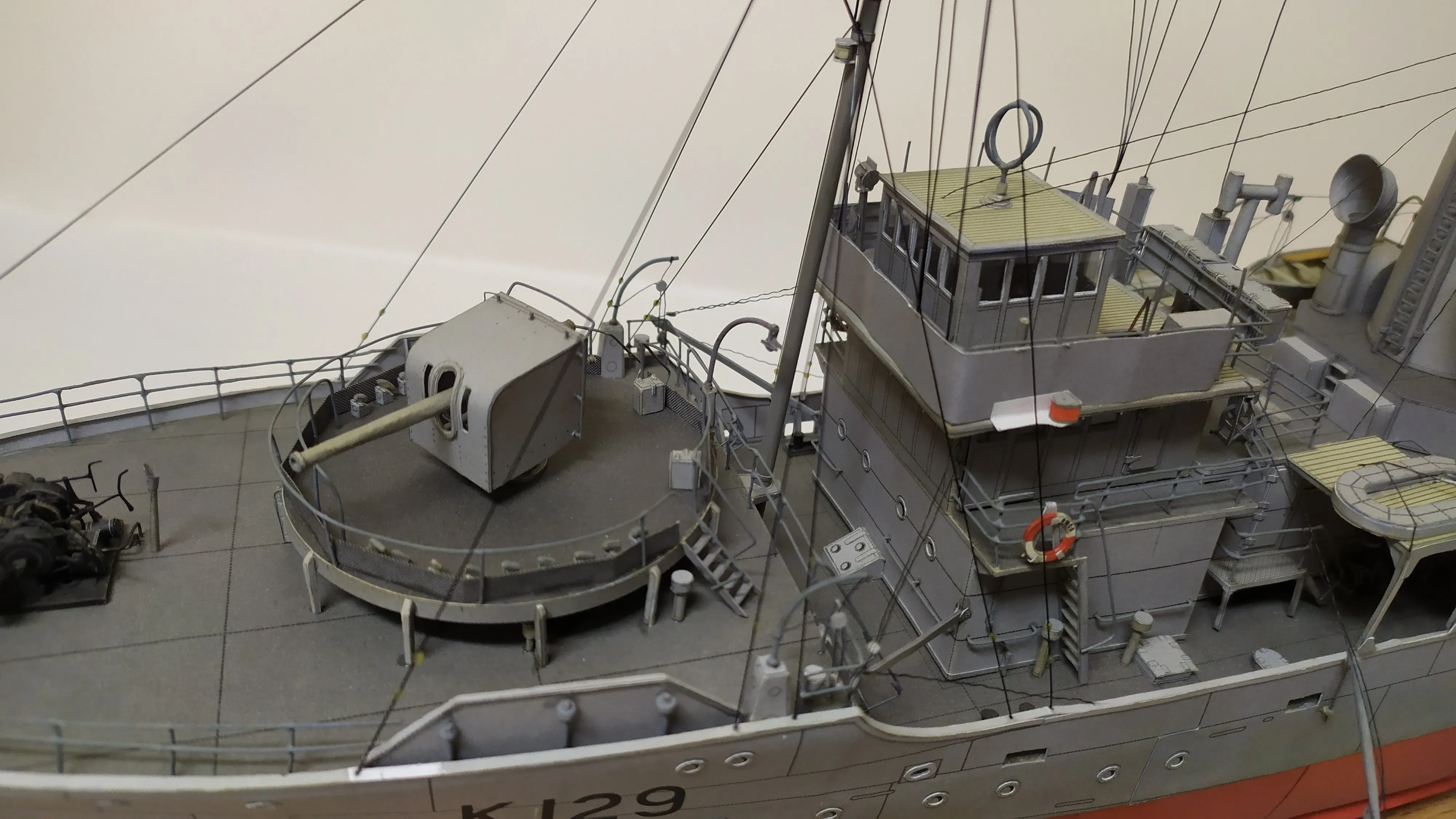 Модель корабля Корвет  NMCS "AGASSIZ" - Верфь на Столе