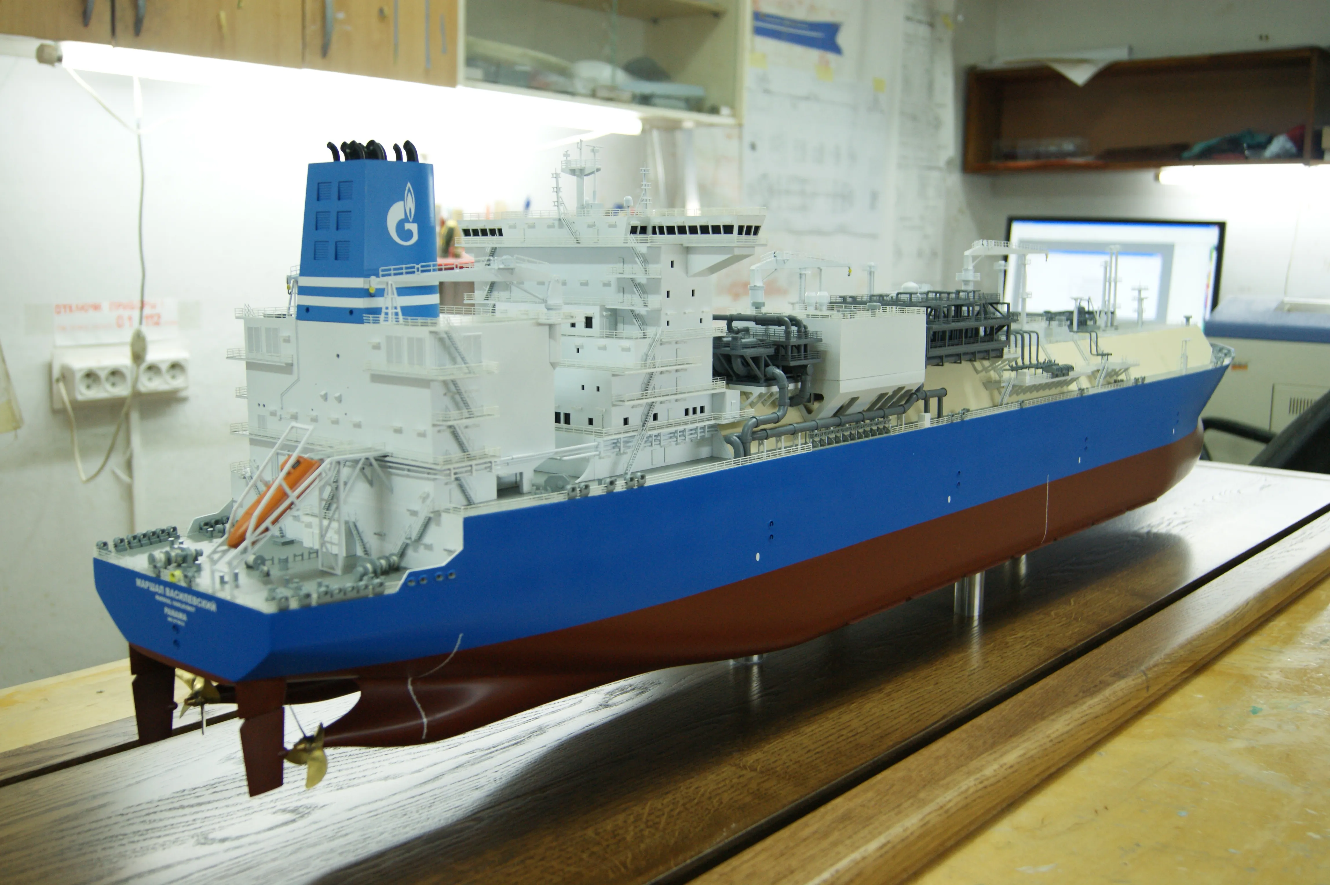 Модель корабля ПРГУ «Маршал Василевский» - Верфь на Столе