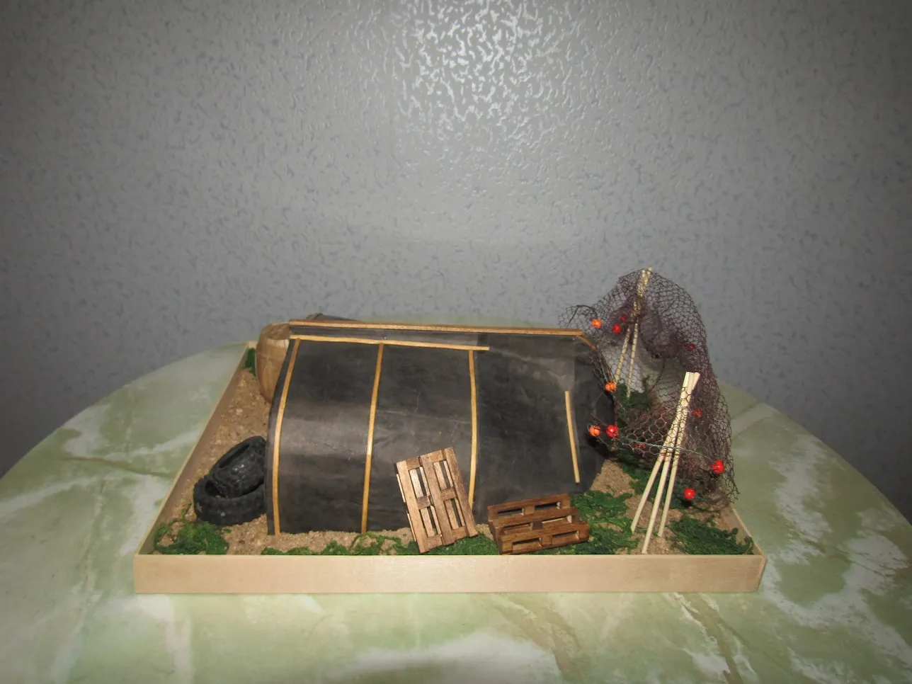 Модель корабля «Реинкарнация судов» - Верфь на Столе