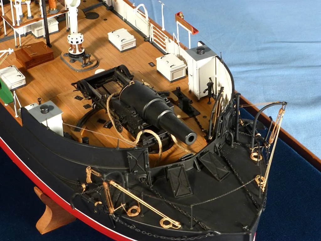 Модель корабля HMS FIDGET - Верфь на Столе