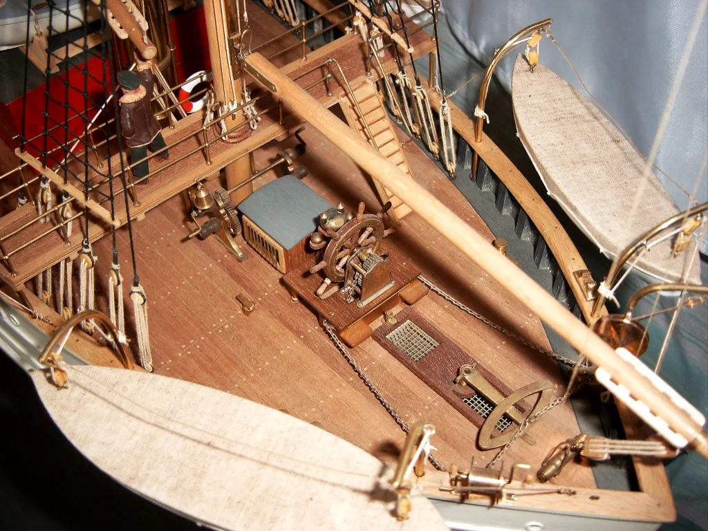 Модель корабля FRAM - Верфь на Столе