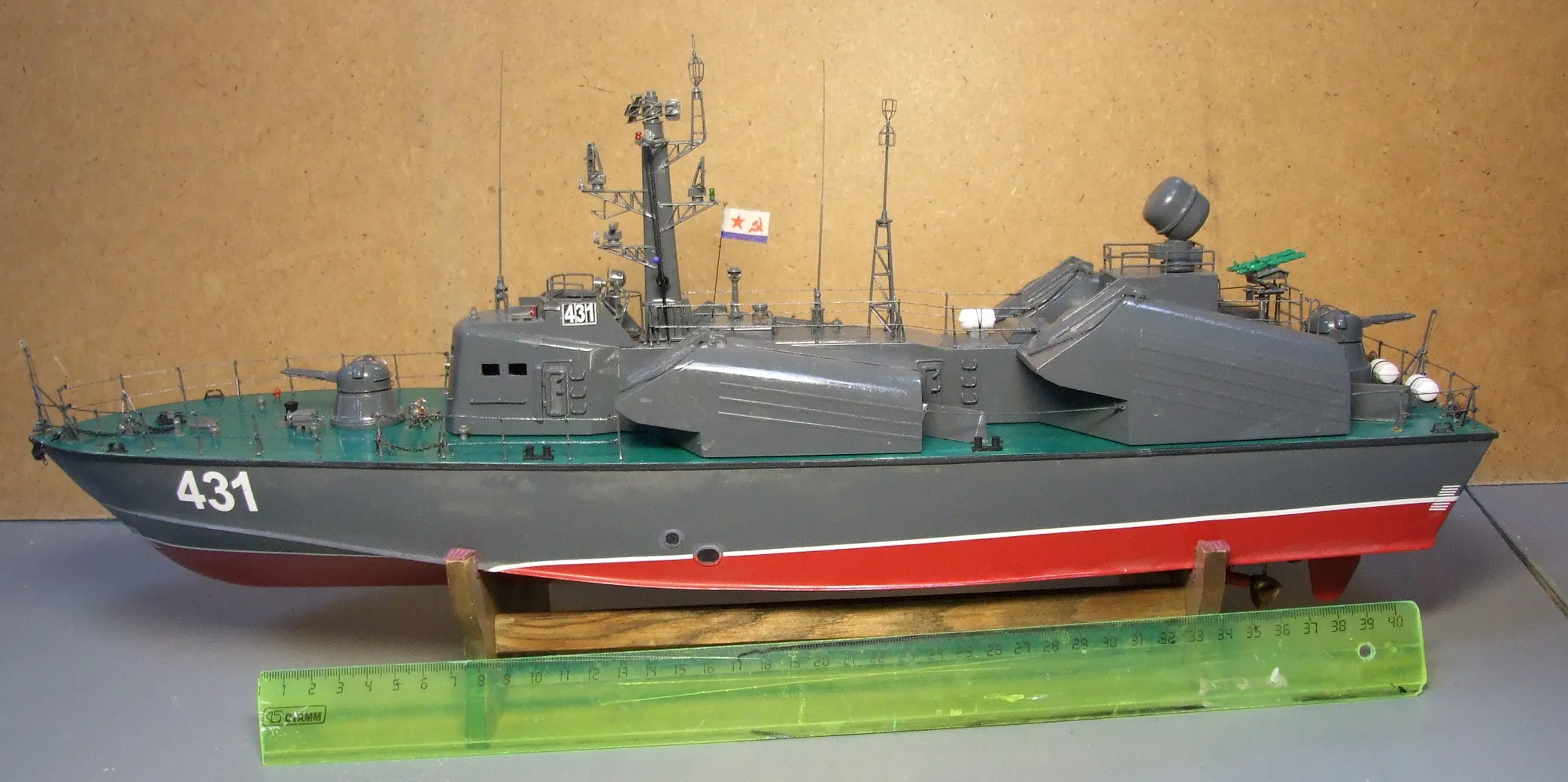Модель корабля Ракетный катер проекта 205 «Оса» - Верфь на Столе