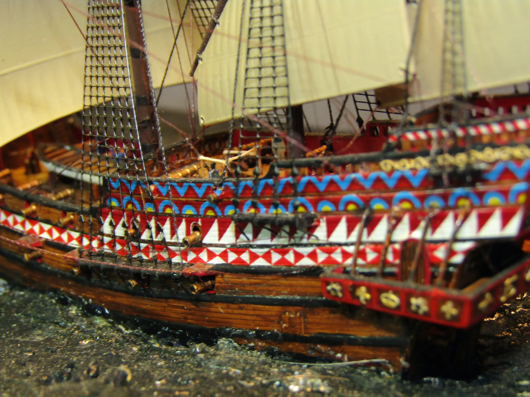 Модель корабля HMS “Revenge” 1577 - Верфь на Столе