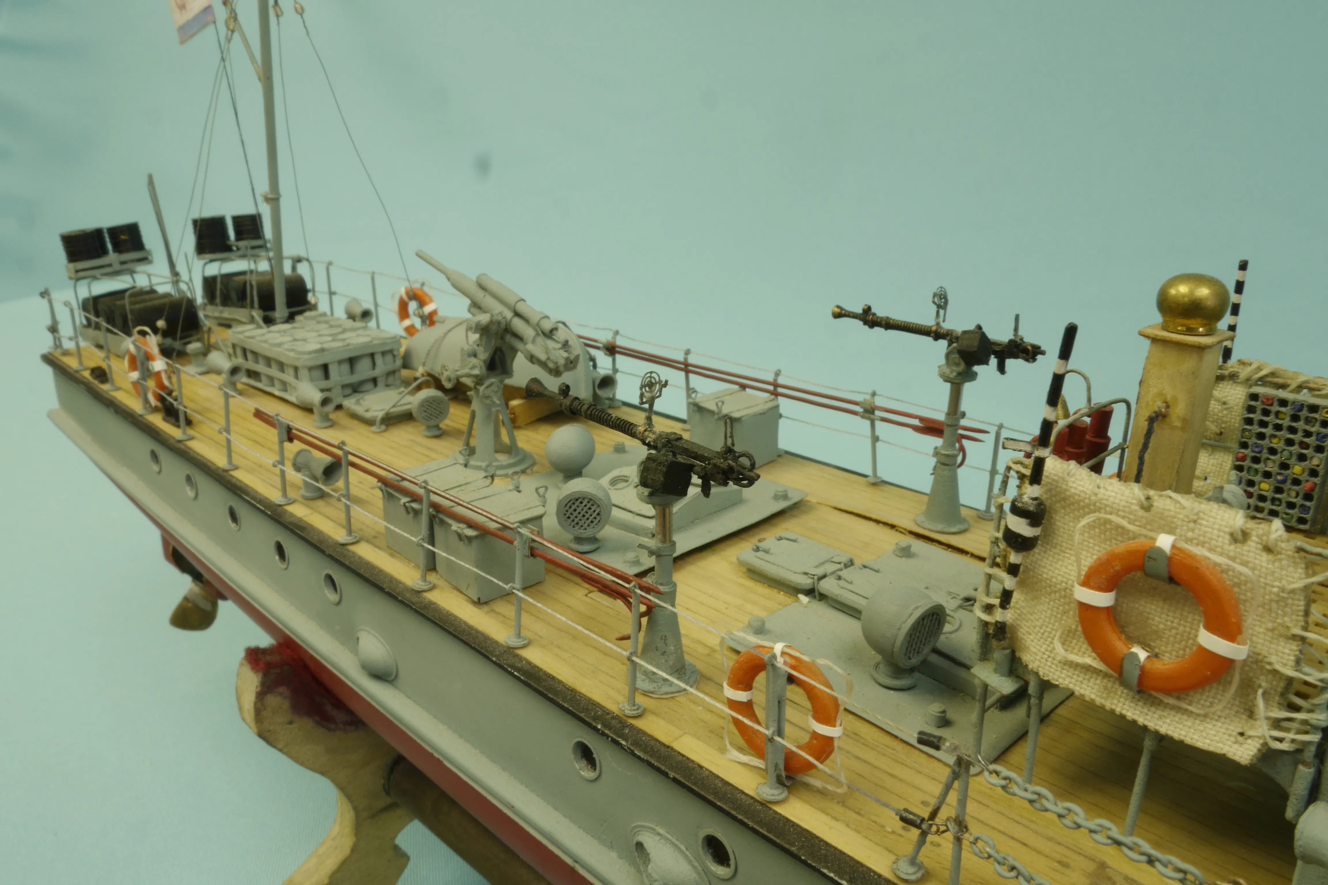 Модель корабля «Малый Охотник» типа МО-4 - Верфь на Столе