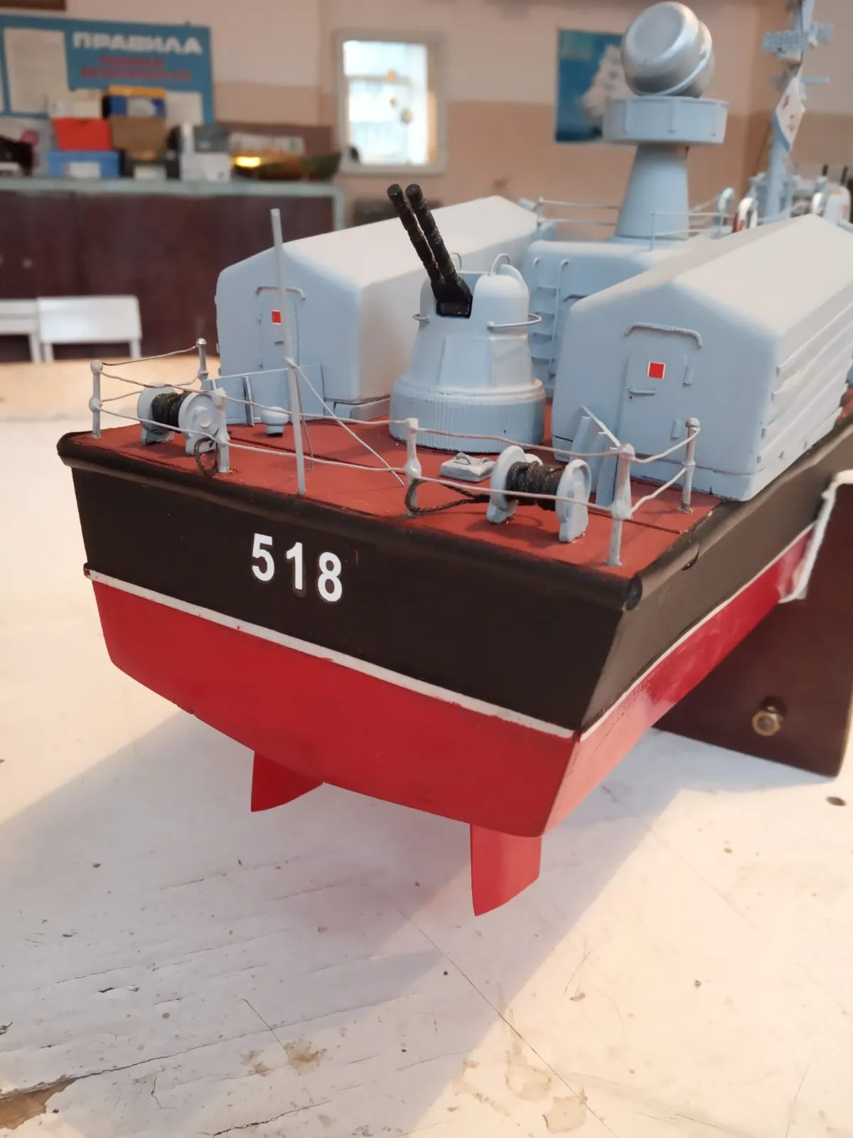 Модель корабля Ракетный катер проект 205 «Москит» - Верфь на Столе