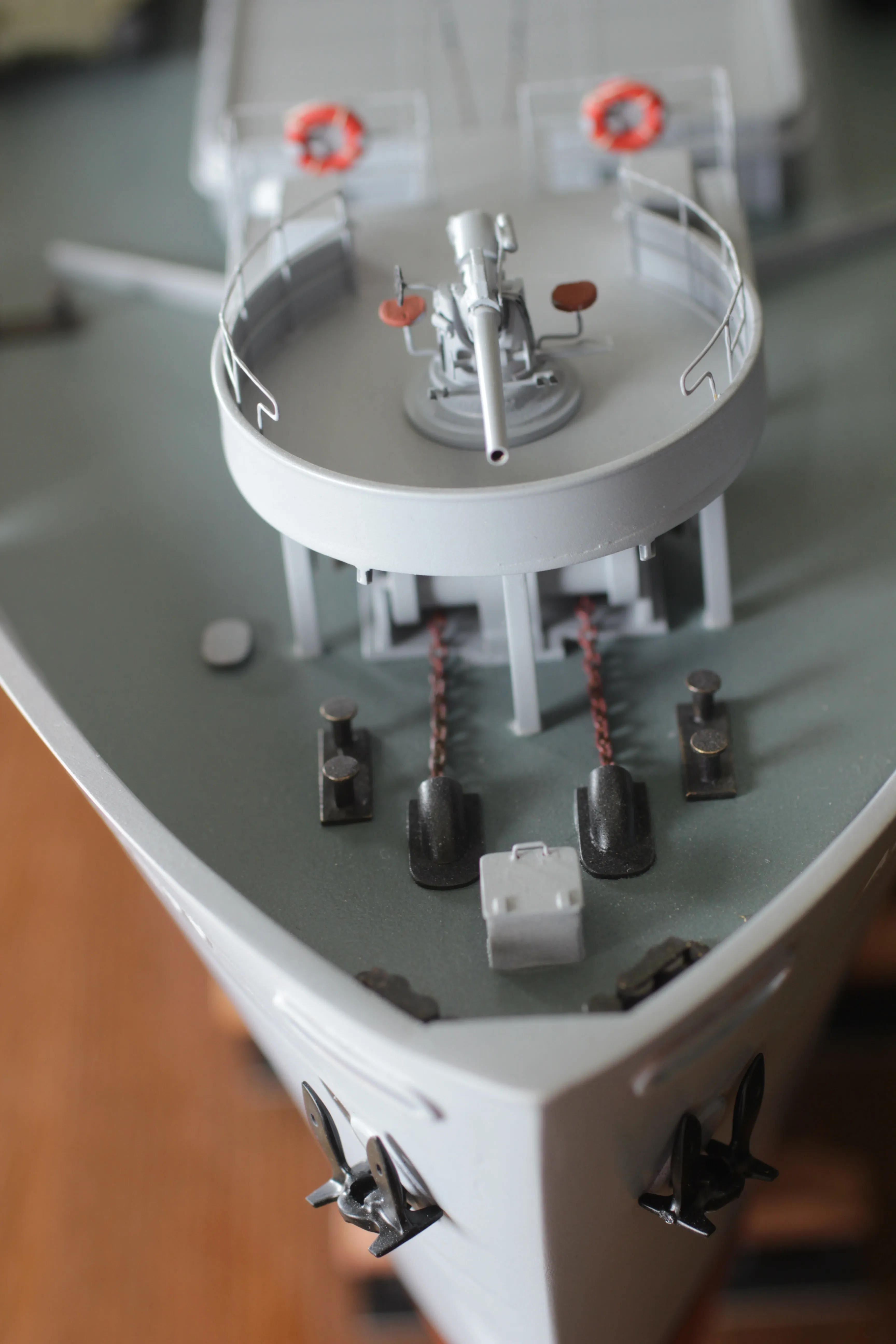 Модель корабля    Транспорт типа "Либерти"  - "Александр Баранов" 1943 г. - Верфь на Столе