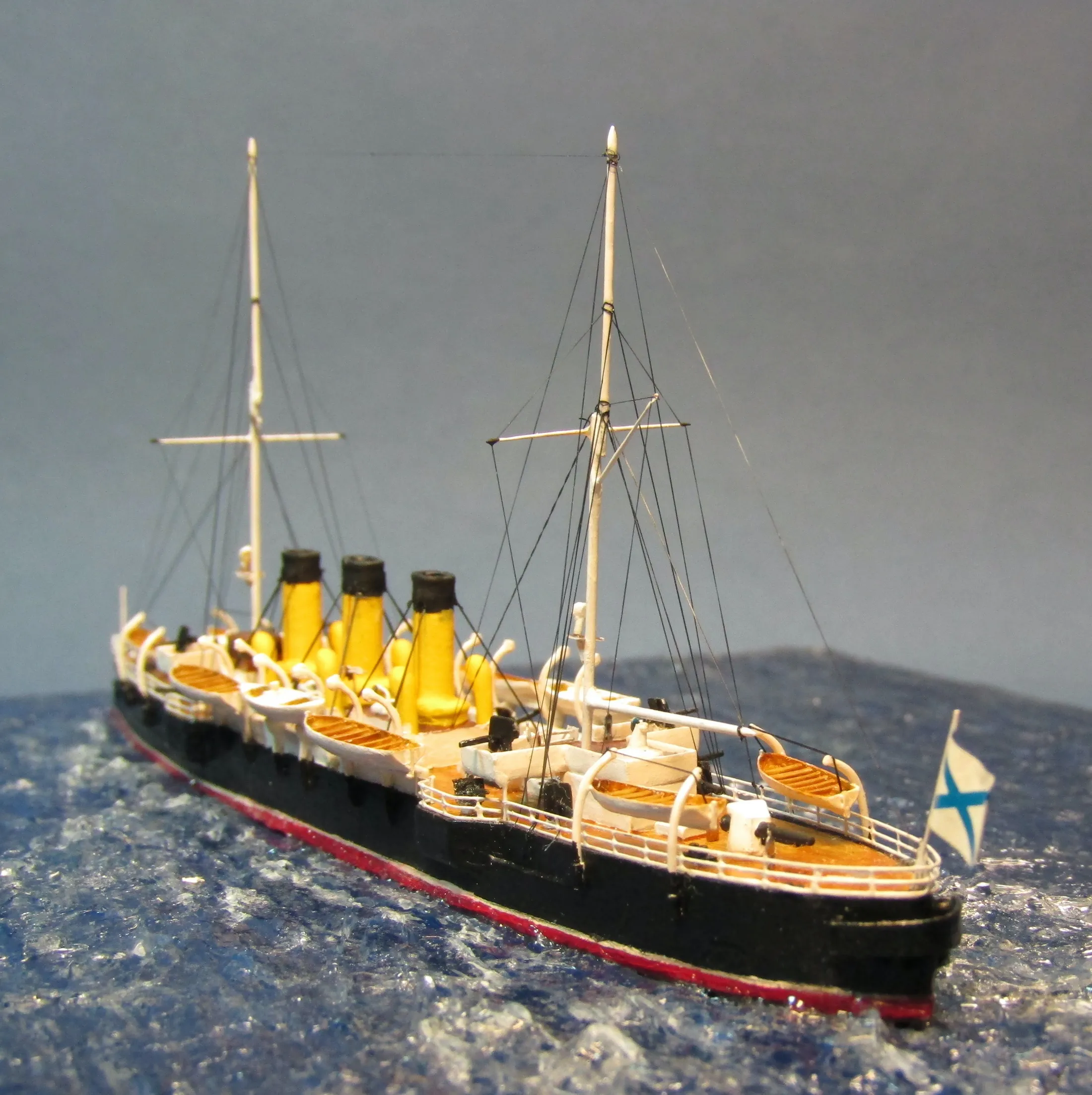 Модель корабля Бронепалубный крейсер «Светлана» 1898 г. - Верфь на Столе