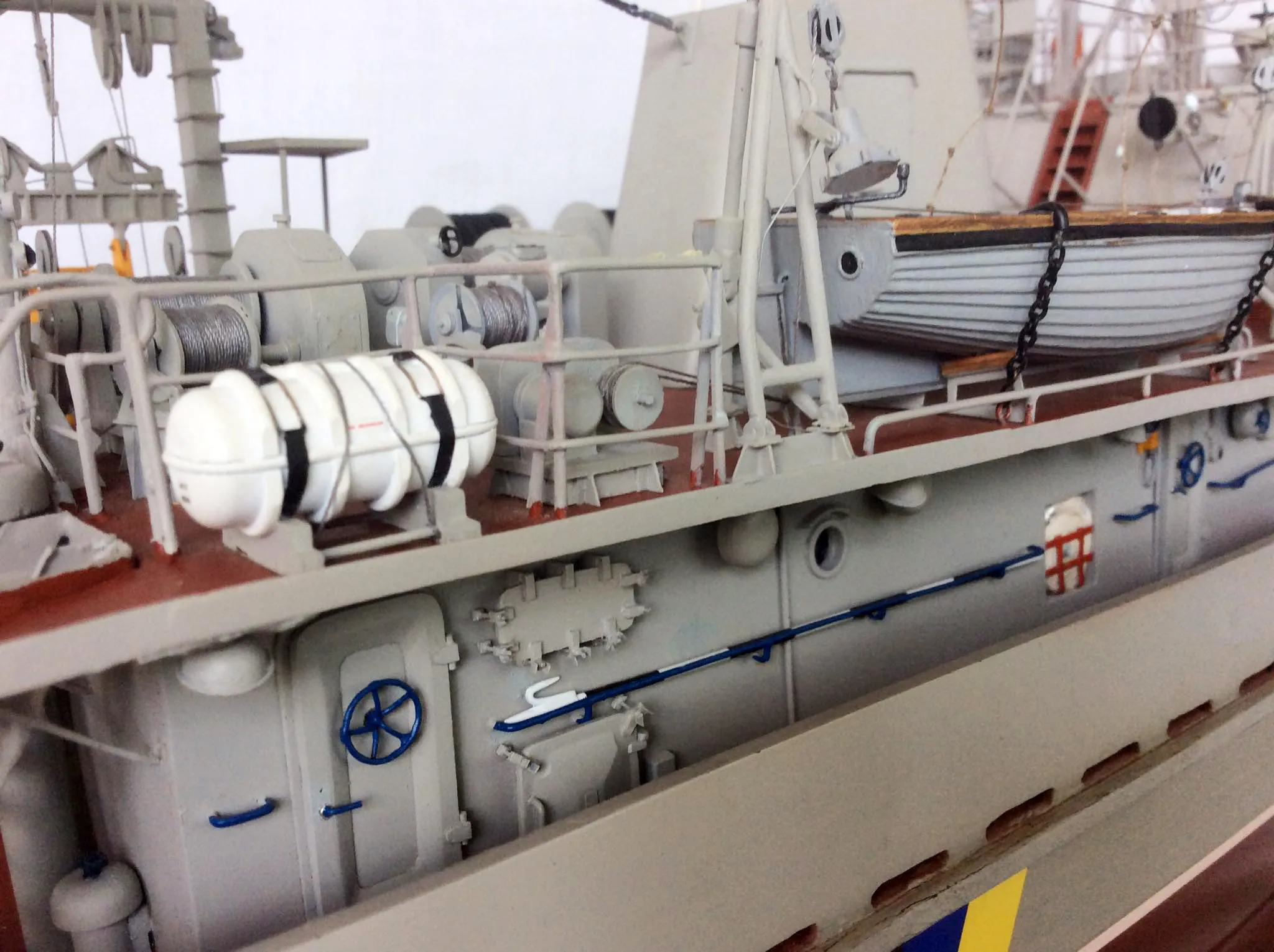 Модель корабля Водолазный бот проекта 535 типа "Краб"  - Верфь на Столе