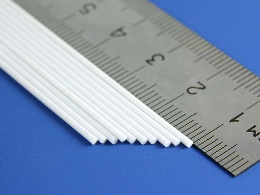 Пруток пластиковый круглый 1,2 мм, 10 шт/уп.