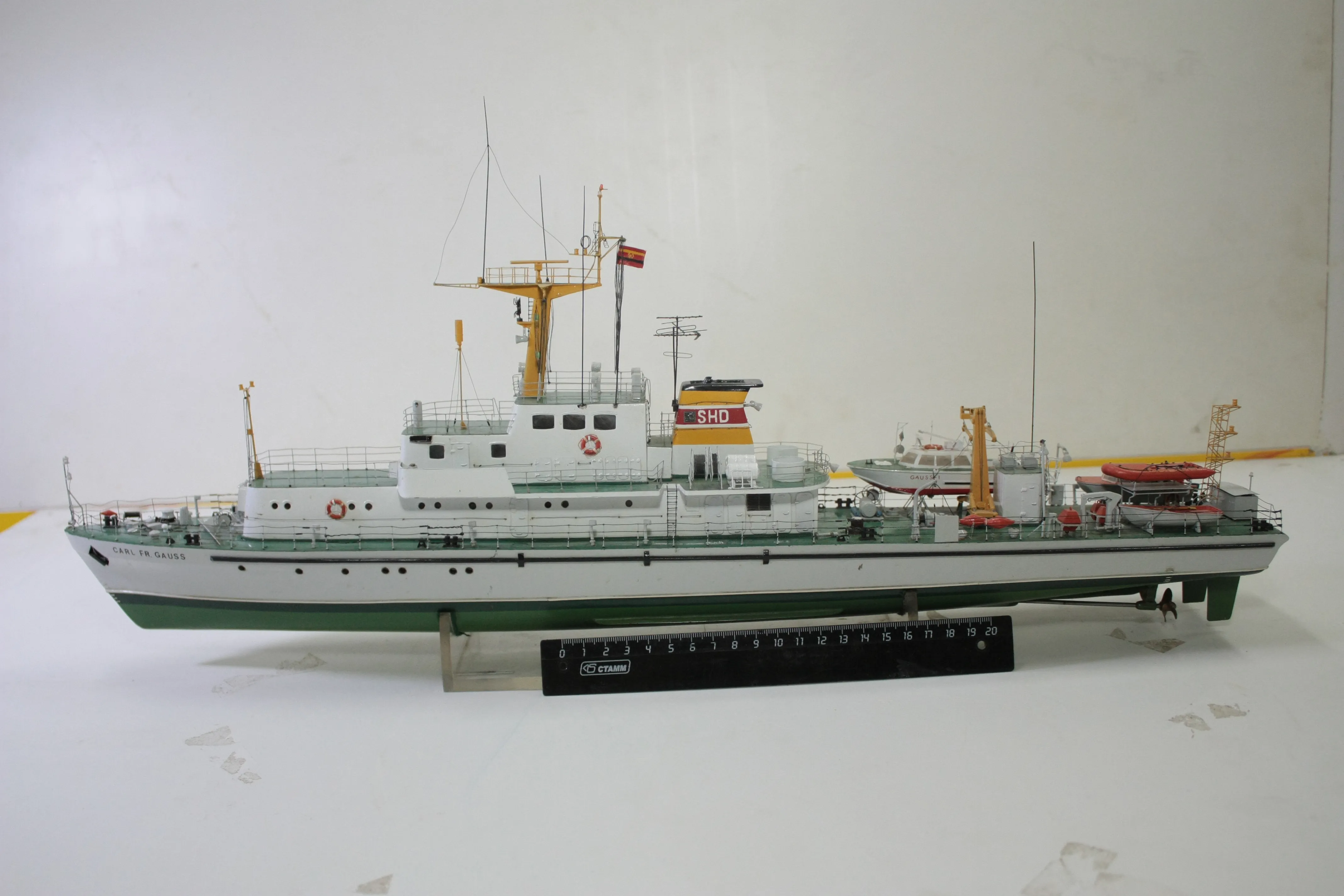 Модель корабля Гидрографическое судно Carl Fr. Gauss - Верфь на Столе