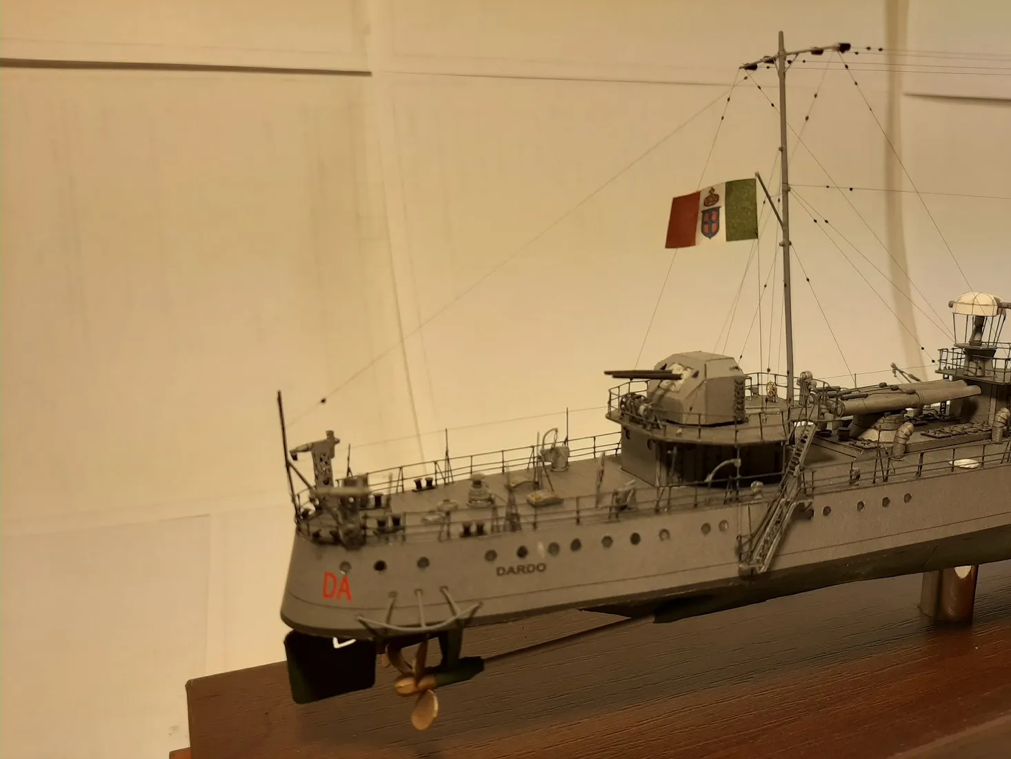 Модель корабля Эсминец "Dardo" - Верфь на Столе