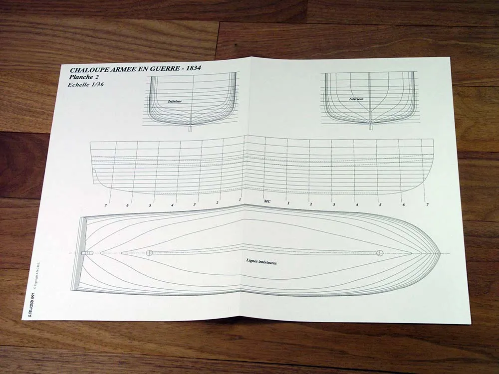 Longboat armed for war, 1834 + чертежи