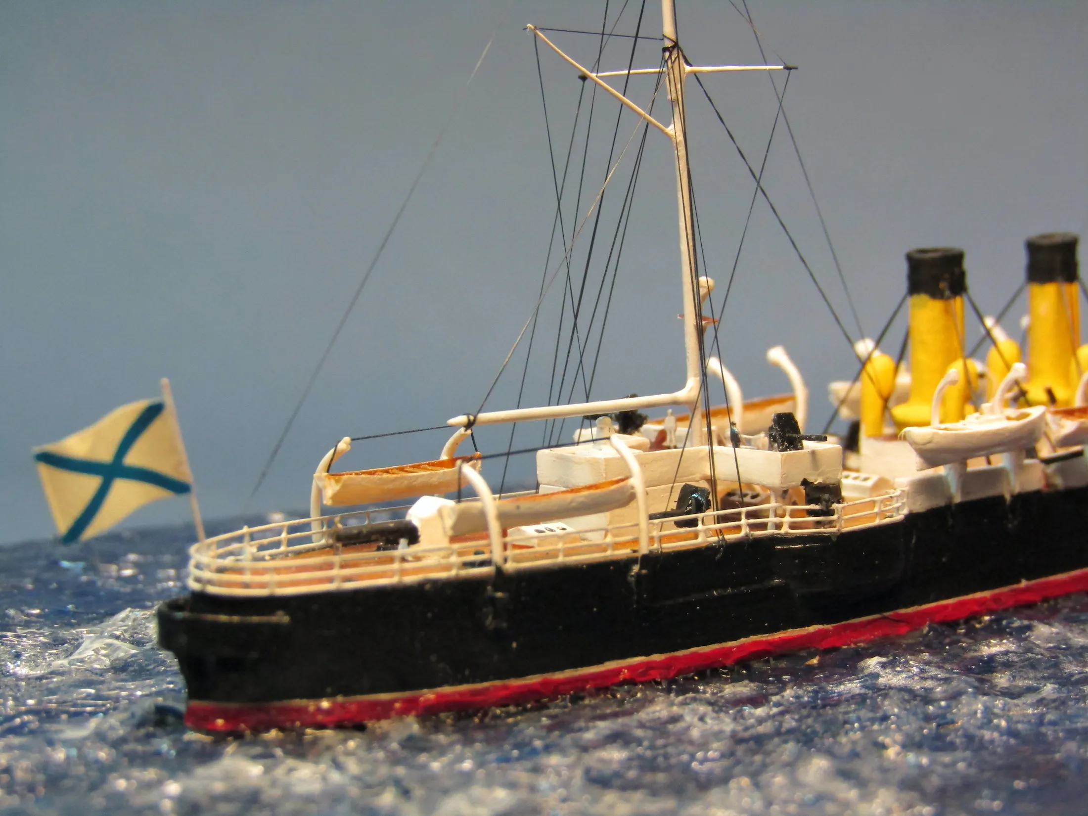 Модель корабля Бронепалубный крейсер «Светлана» 1898 г. - Верфь на Столе