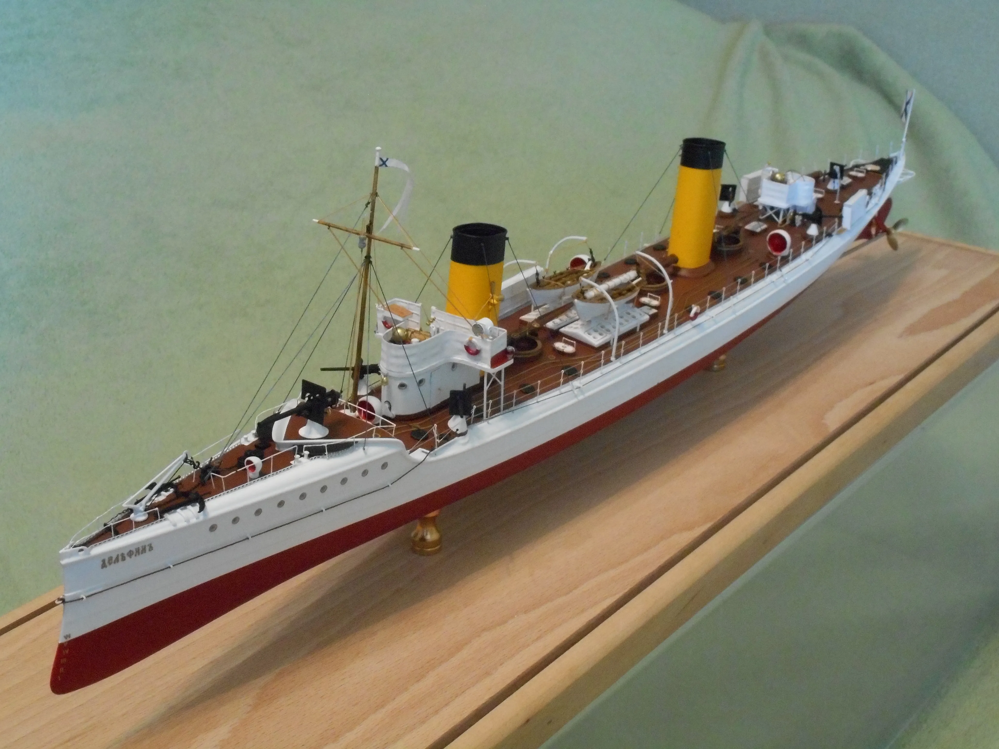 Модель корабля Эскадренный миноносец "Дельфин" - Верфь на Столе