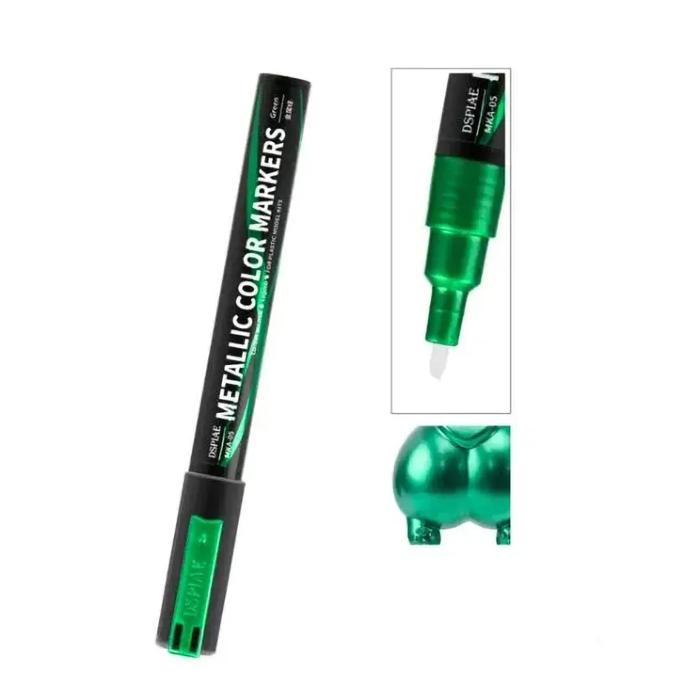 Маркер суперметаллик зеленый