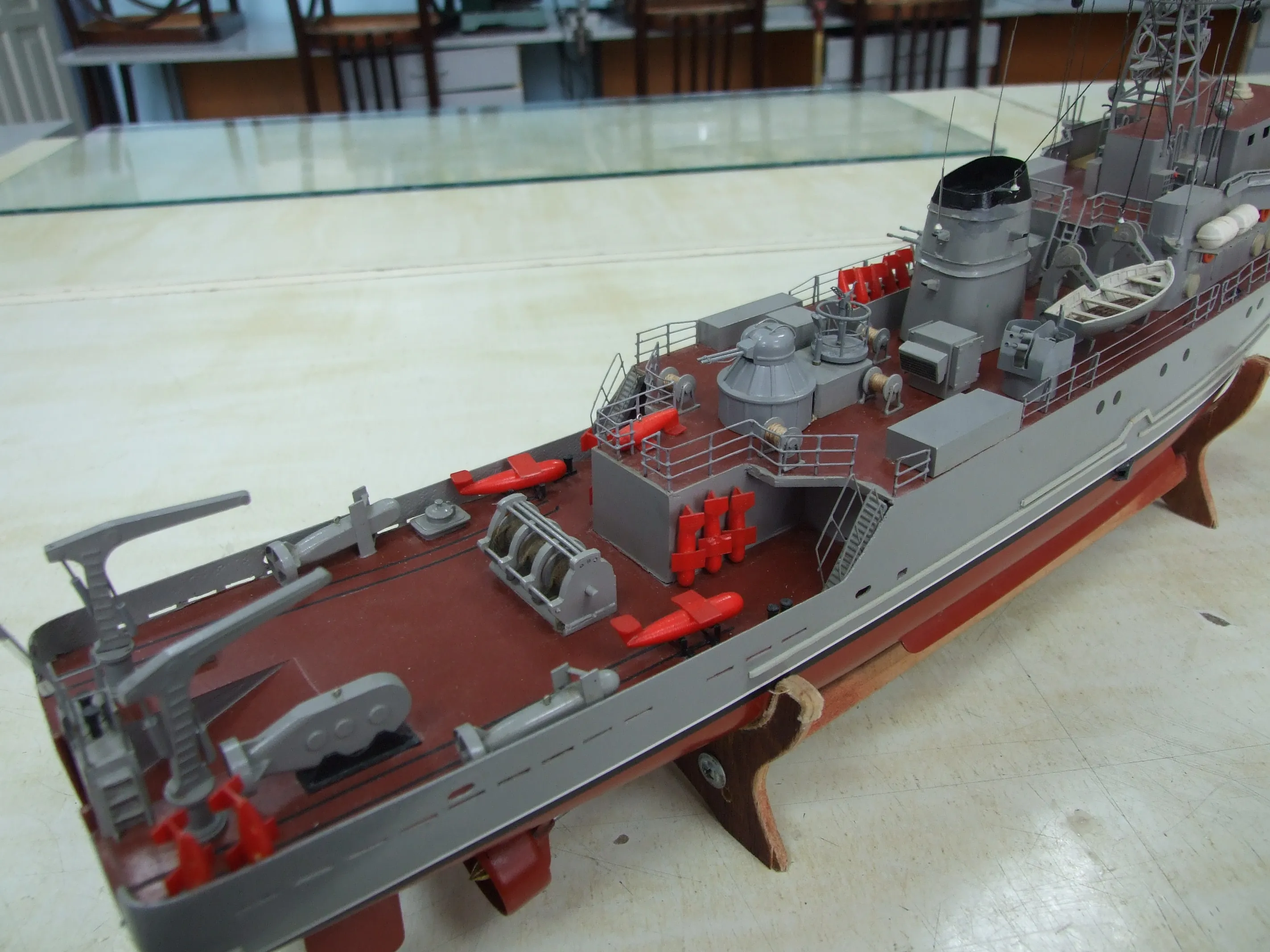 Модель корабля Морской тральщик «Аквамарин» - Верфь на Столе