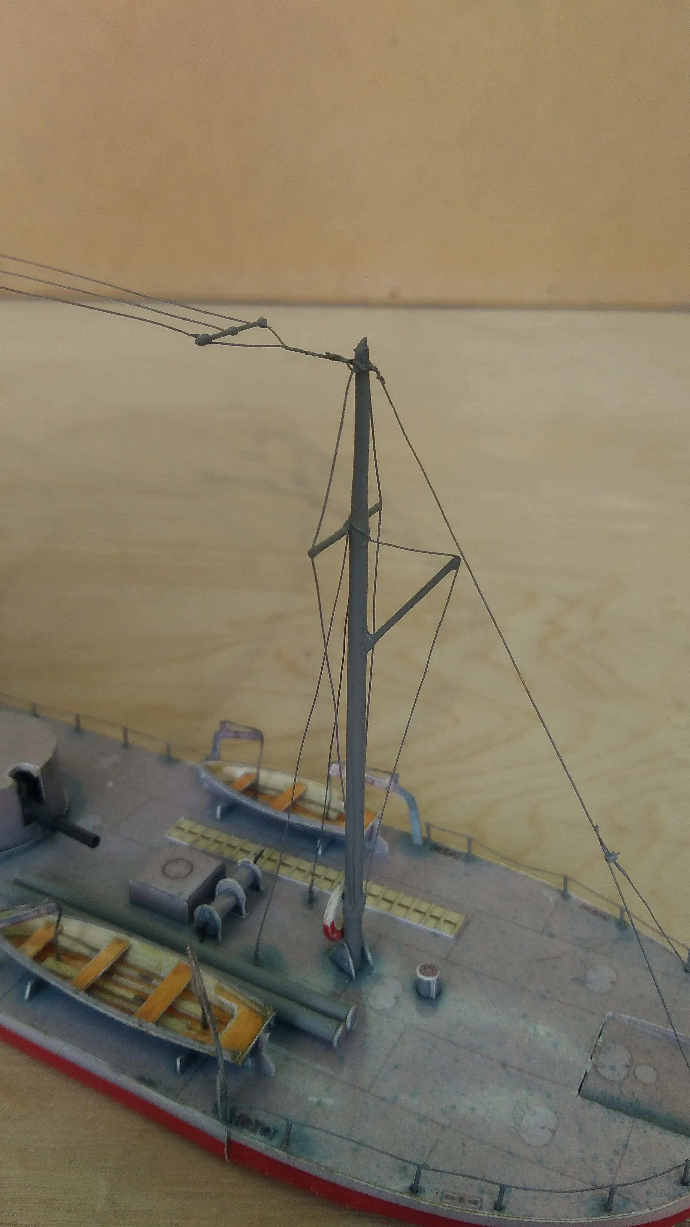 Модель корабля Речной монитор Краков - Верфь на Столе