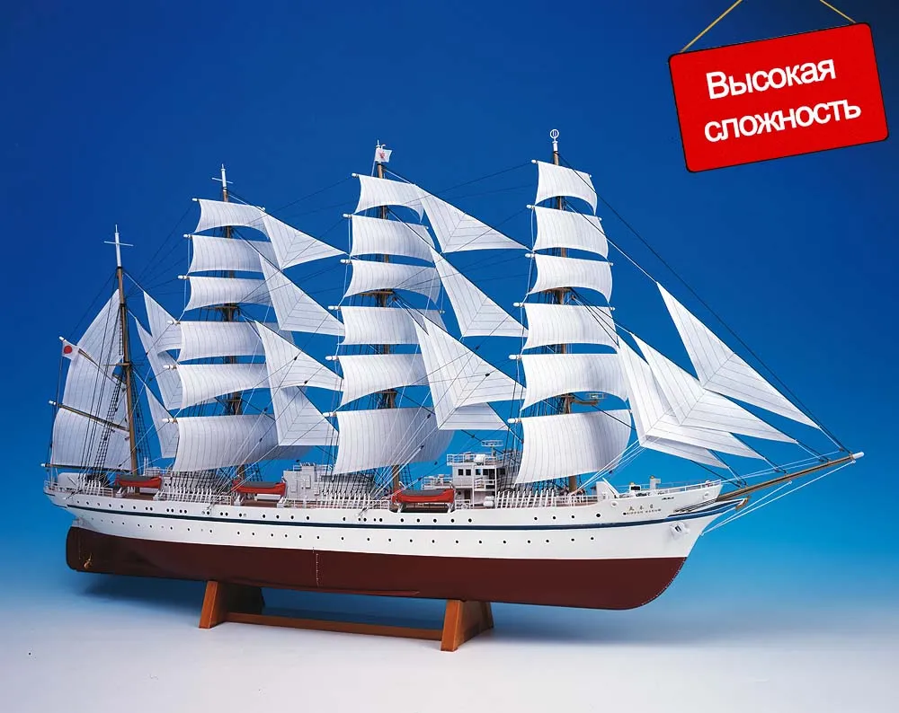 деревянная модель парусника Nippon Maru деревянная модель парусника Nippon Maru