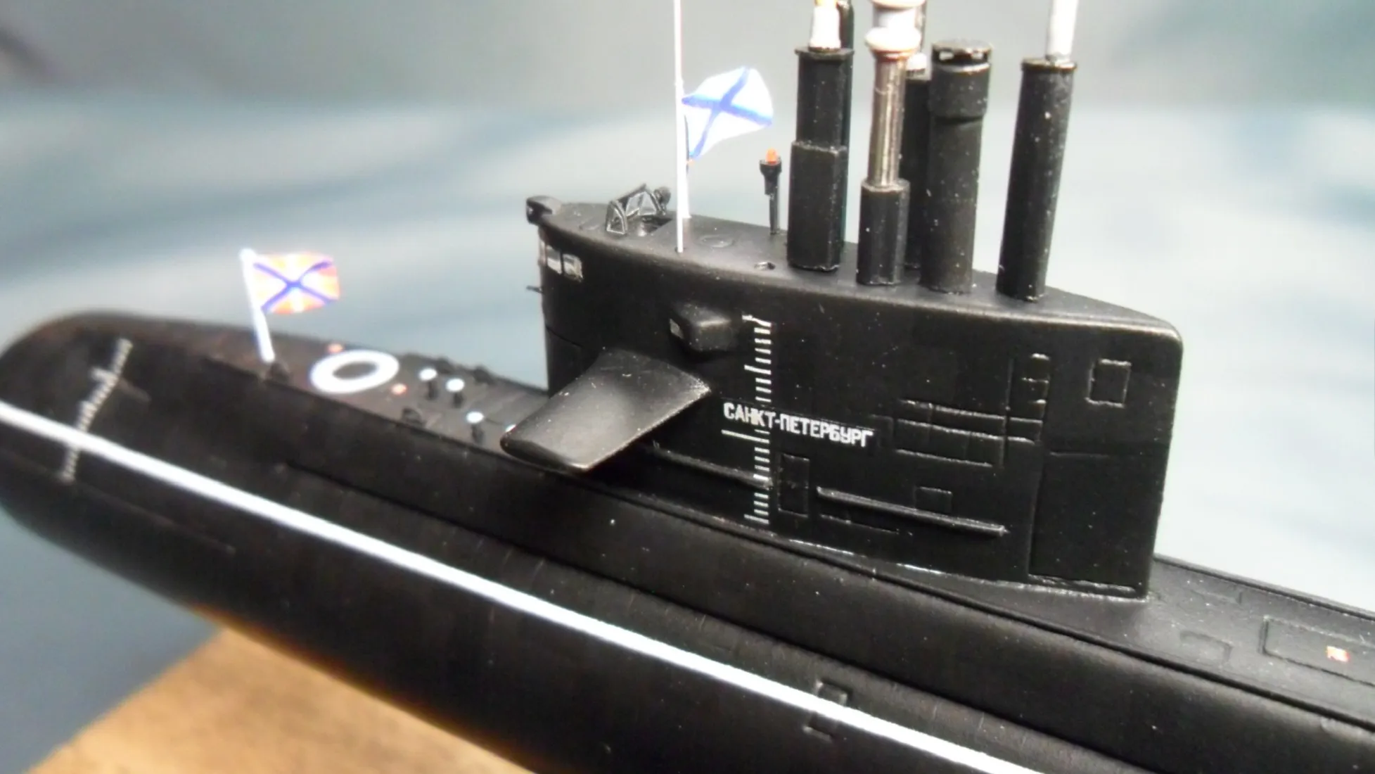 Модель корабля подводной лодки «Санкт Петербург» (Проект 677 «Лада»)  - Верфь на Столе
