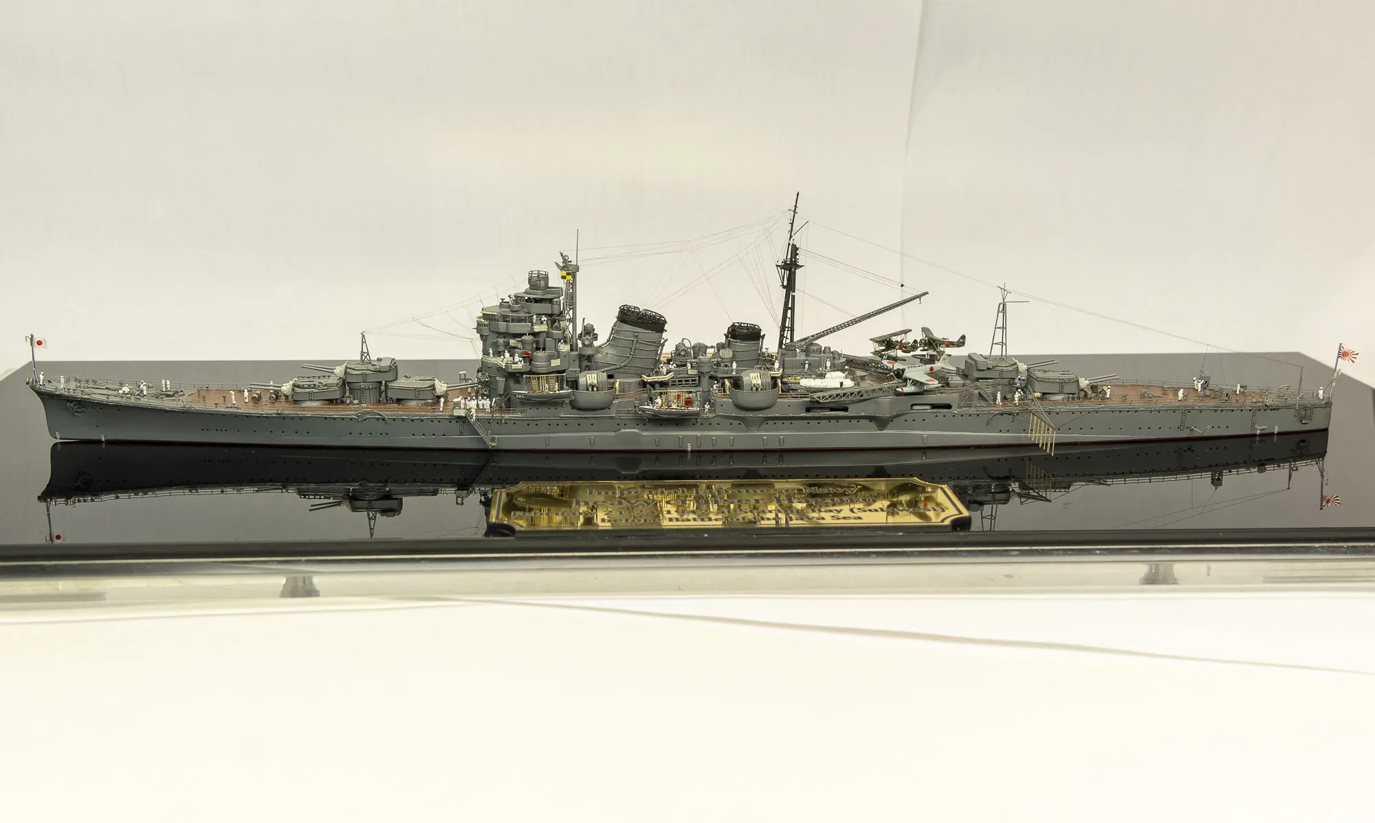 Модель корабля Тяжелый крейсер Haguro 1942 - Верфь на Столе