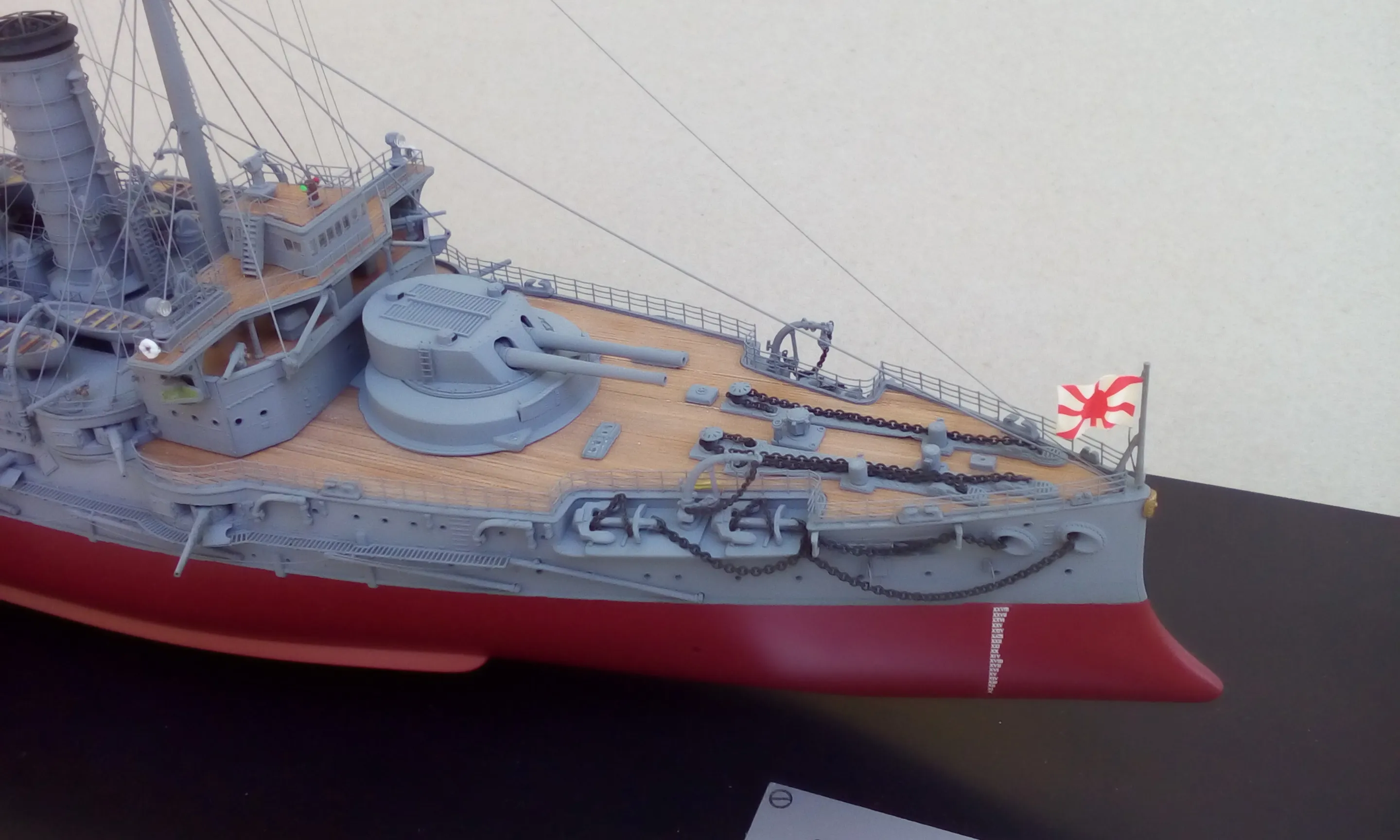 Модель корабля Броненосец "MIKASA" - Верфь на Столе