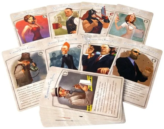 Настольная игра: Мафия. Вся семья в сборе (2-е рус. изд.)