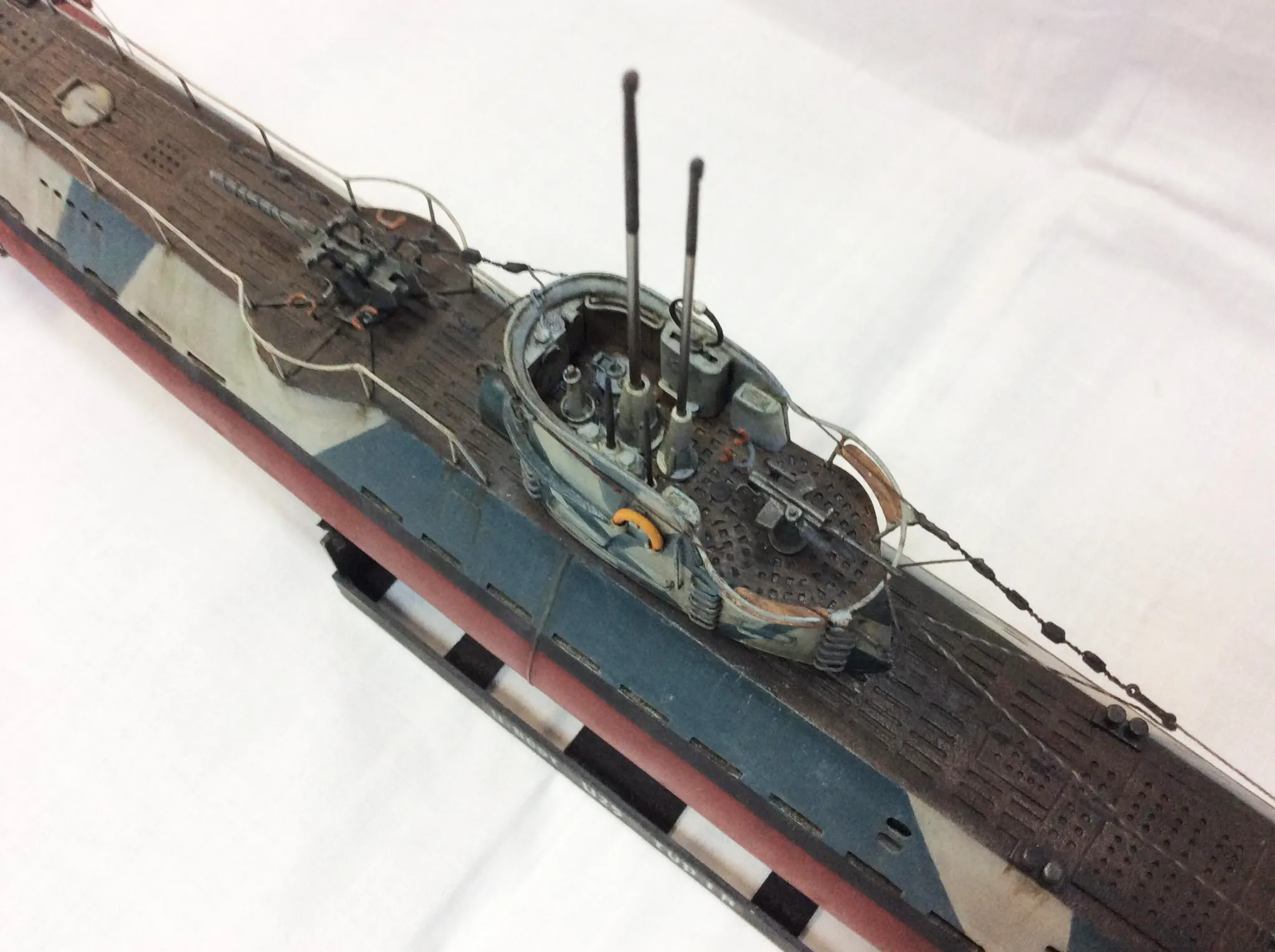 Модель корабля Океанская подводная лодка типа I U-25 - Верфь на Столе