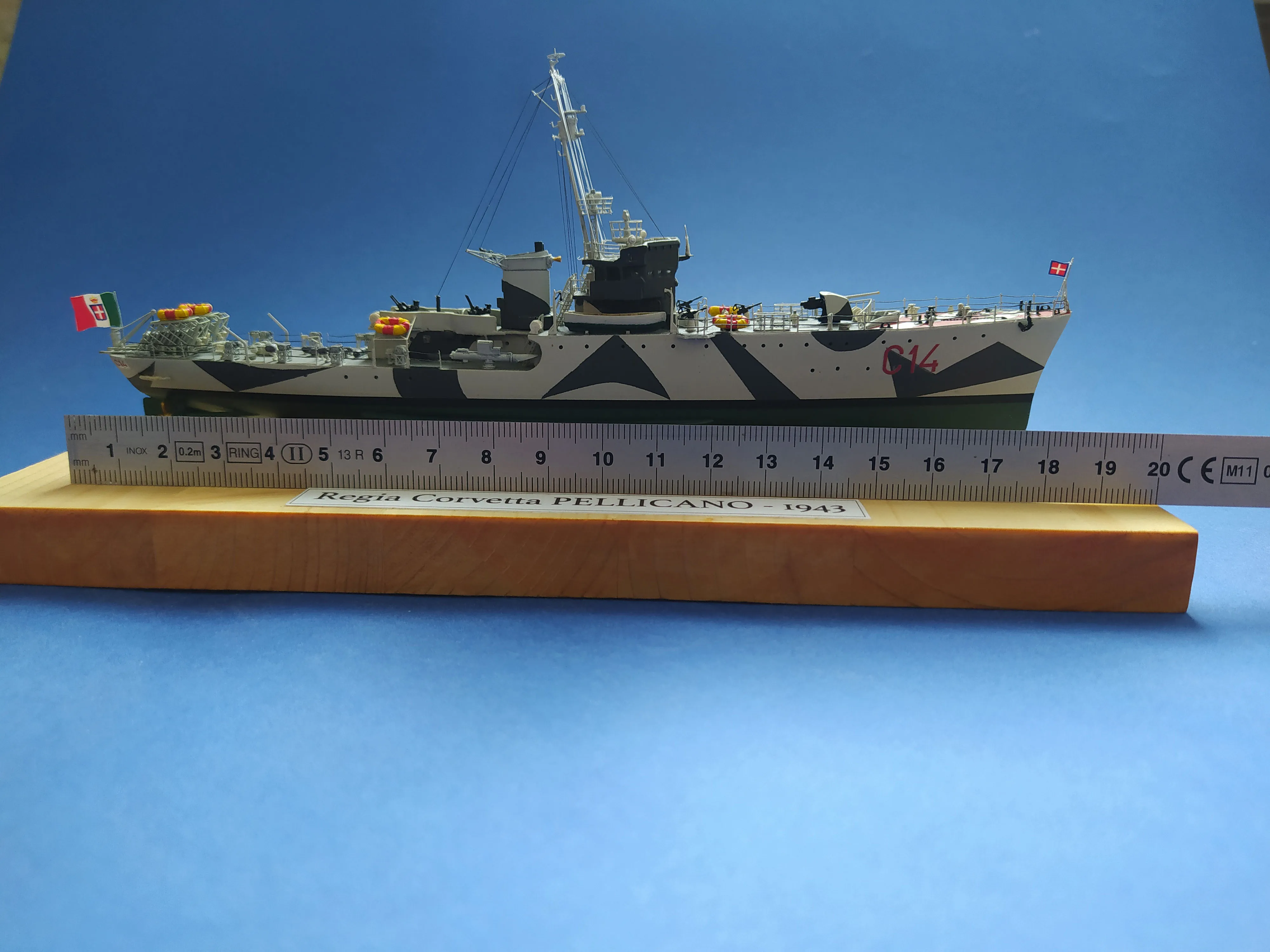 Модель корабля Regia Corvetta Pellicano 1943 - Верфь на Столе