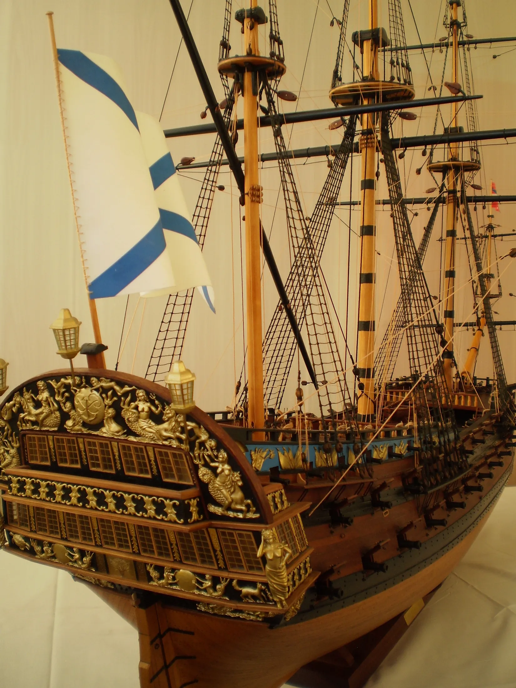 Модель корабля «Ингерманланд» (1715) - Верфь на Столе